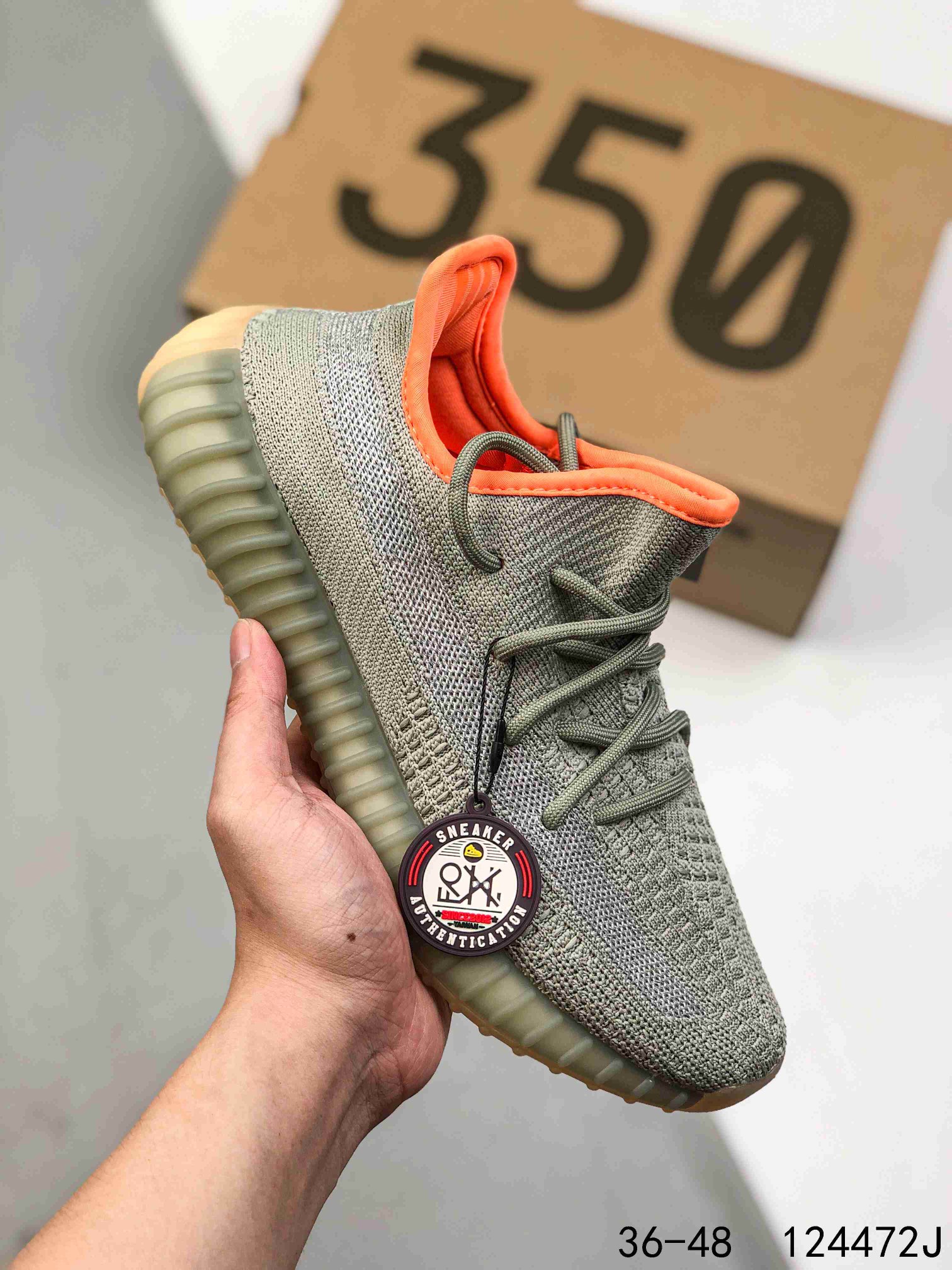 Yeezy 350 Boost 350 V2 Mens/Women Sneakers Shoes Green 36 - 45