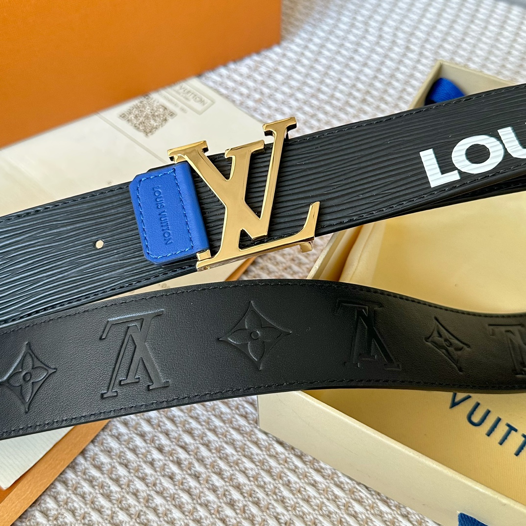 Louis Vuitton Men Belt Width 4cm