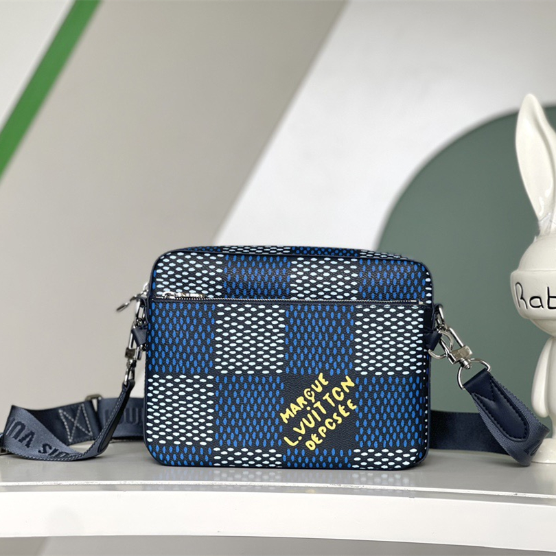 Louis Vuitton N40694 Trio Messenger Shoulder Bags Size 25*18.5*7cm