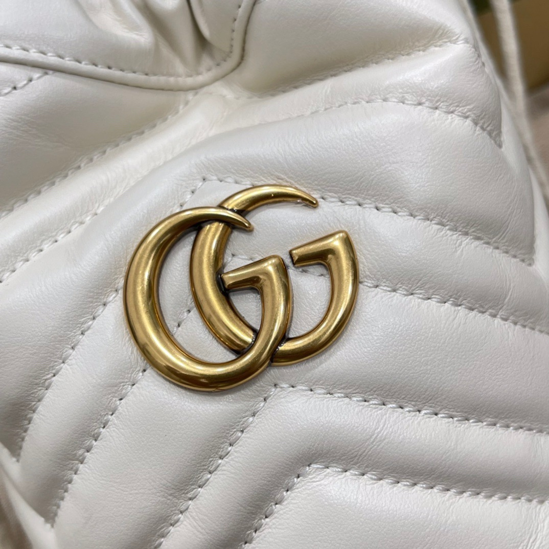 Gucci GG Marmont Bucket Bags For Women Size 17*13cm