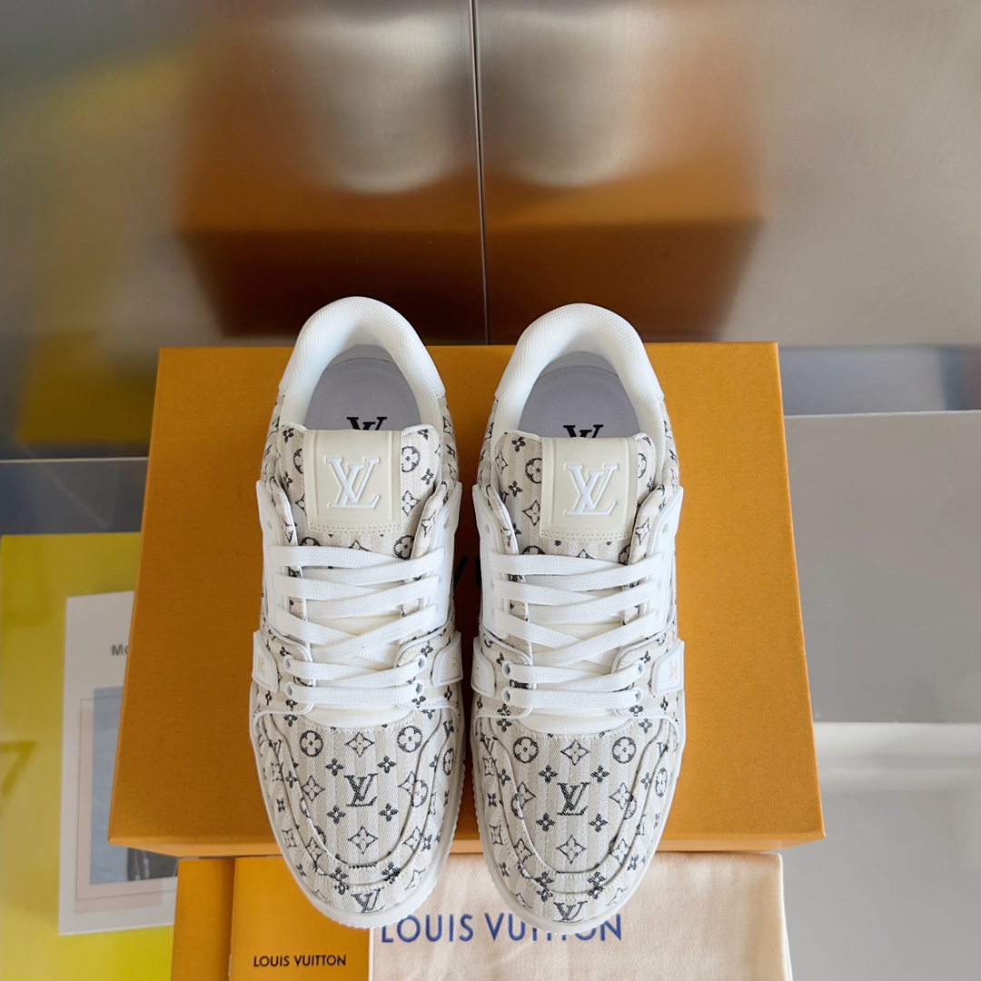 Louis Vuitton 2024New LV Trainer Sneaker Size 36-46