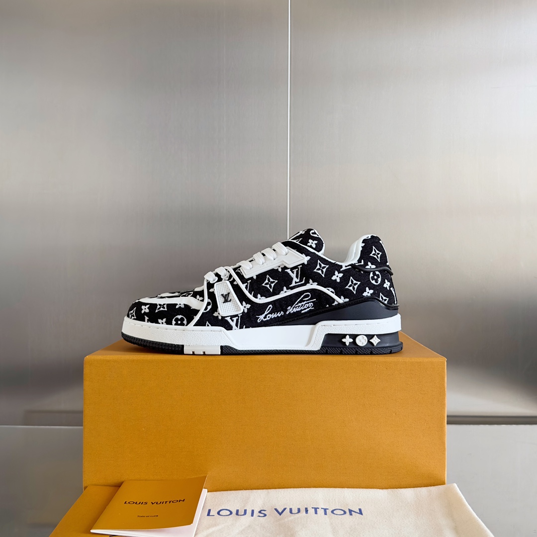 Louis Vuitton 2024New LV Trainer Sneaker Size 36-46