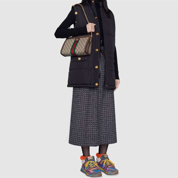 Gucci GG Ophidia Women Shoulder Bags Size 26*17*8cm