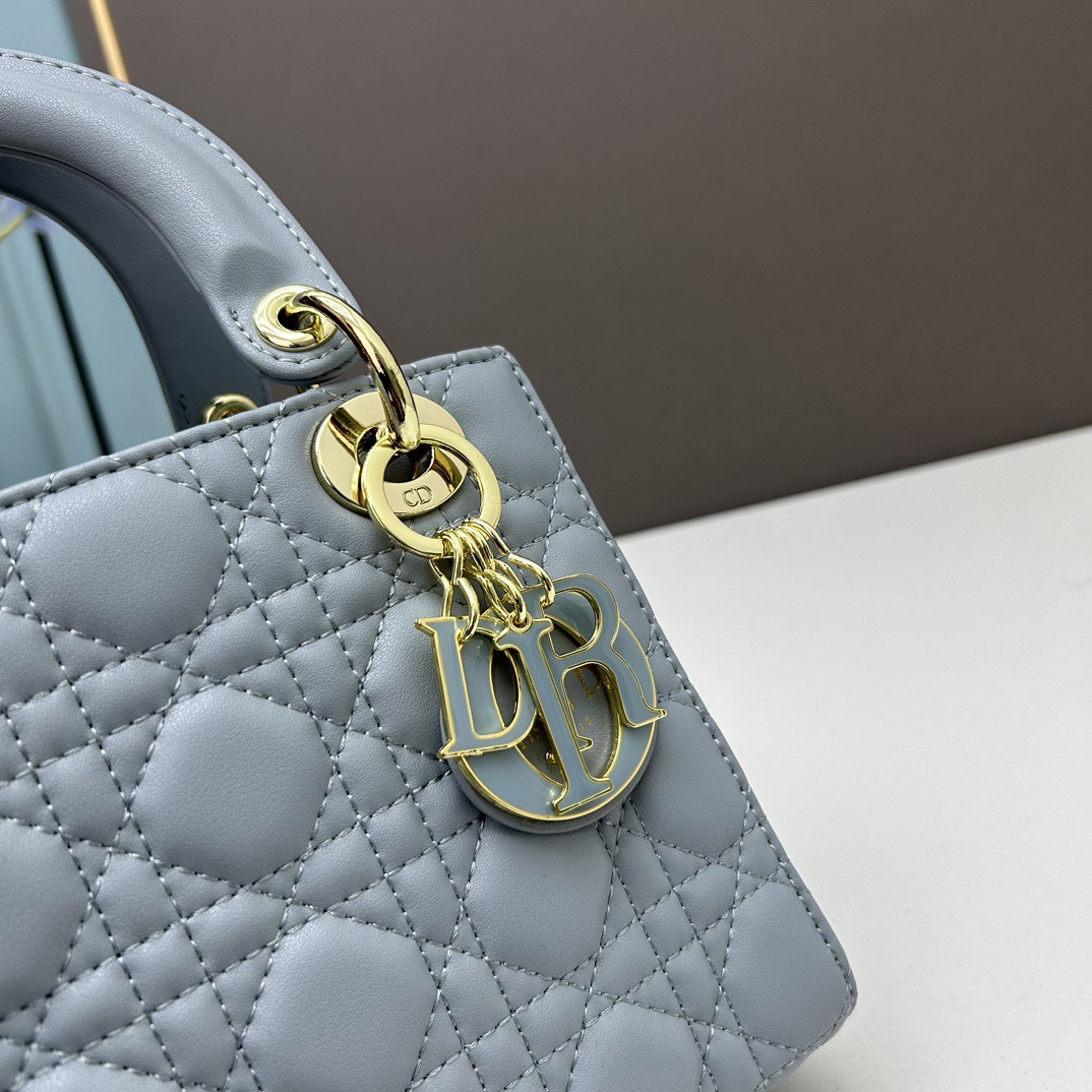 Dior Mini Lady Women Shoulder Bags 20*17*9cm