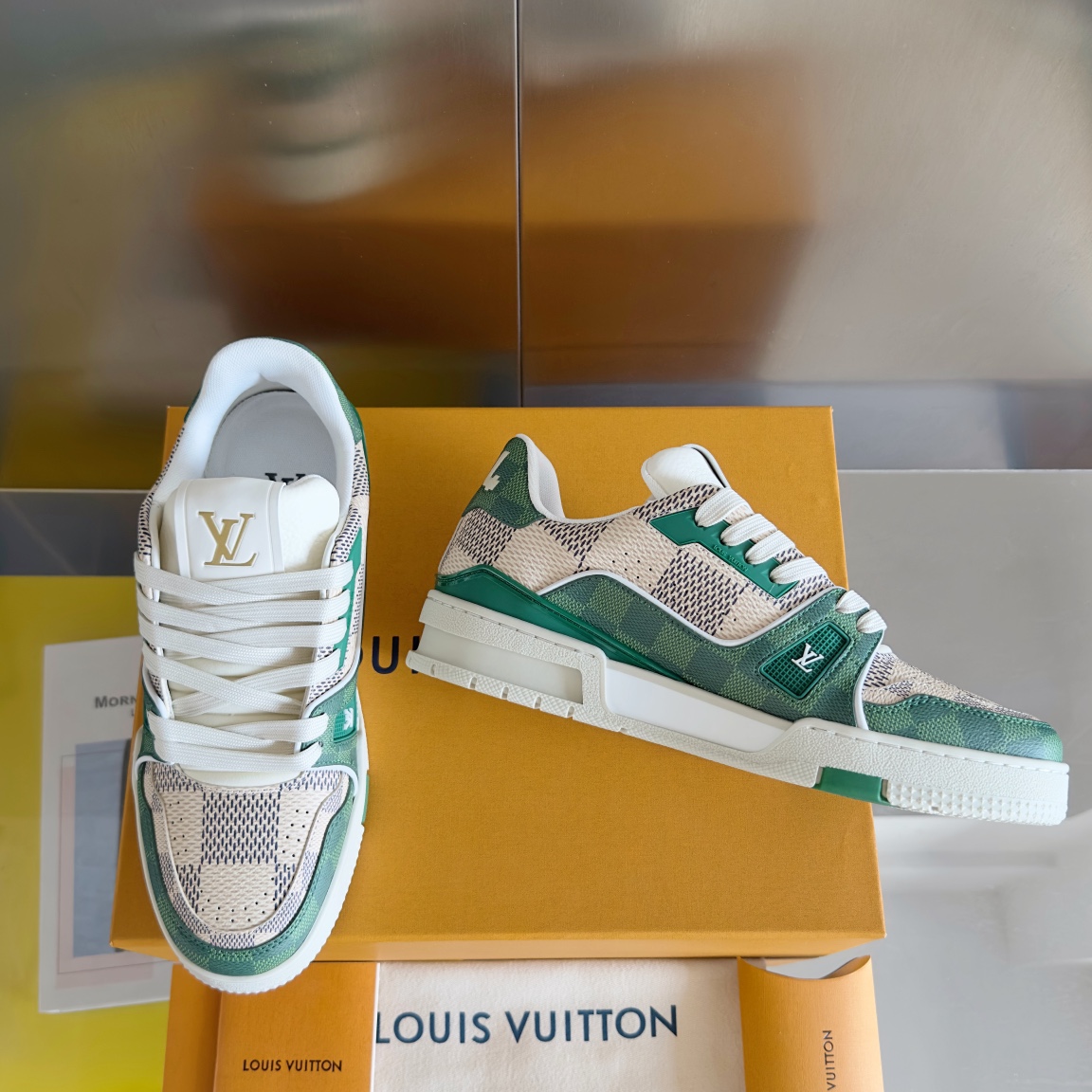 Louis Vuitton 2024New LV Trainer Sneaker Size 36-46