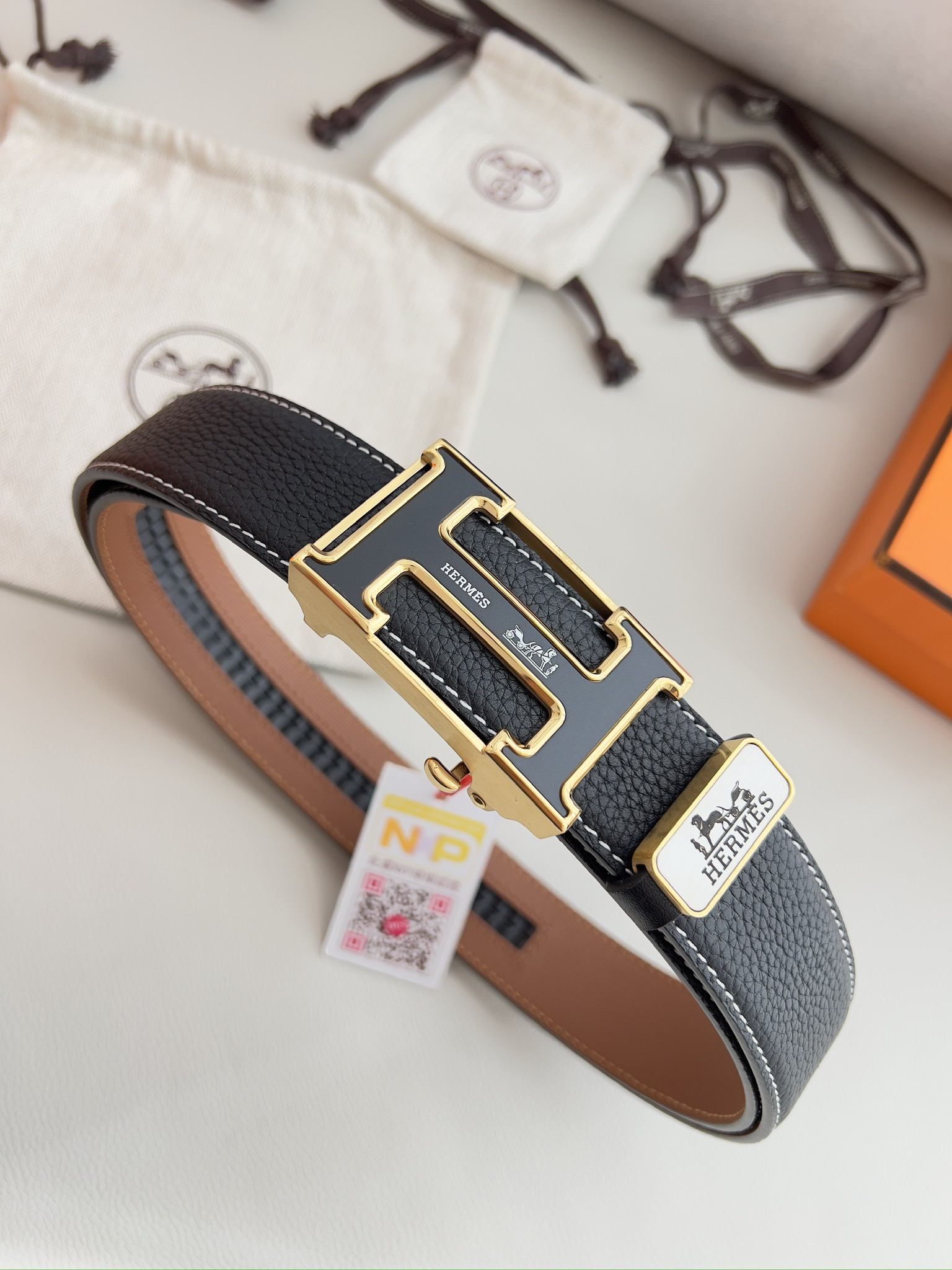 Hermes Men Belt Width 3.5cm