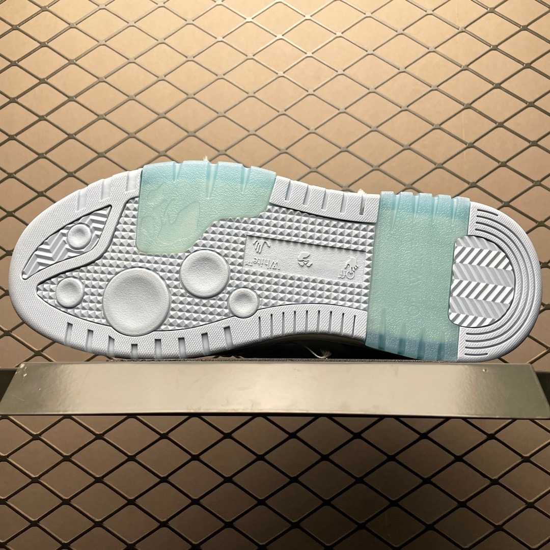 OFF White Out of Office Calf Leather Sneaker Size 36-45