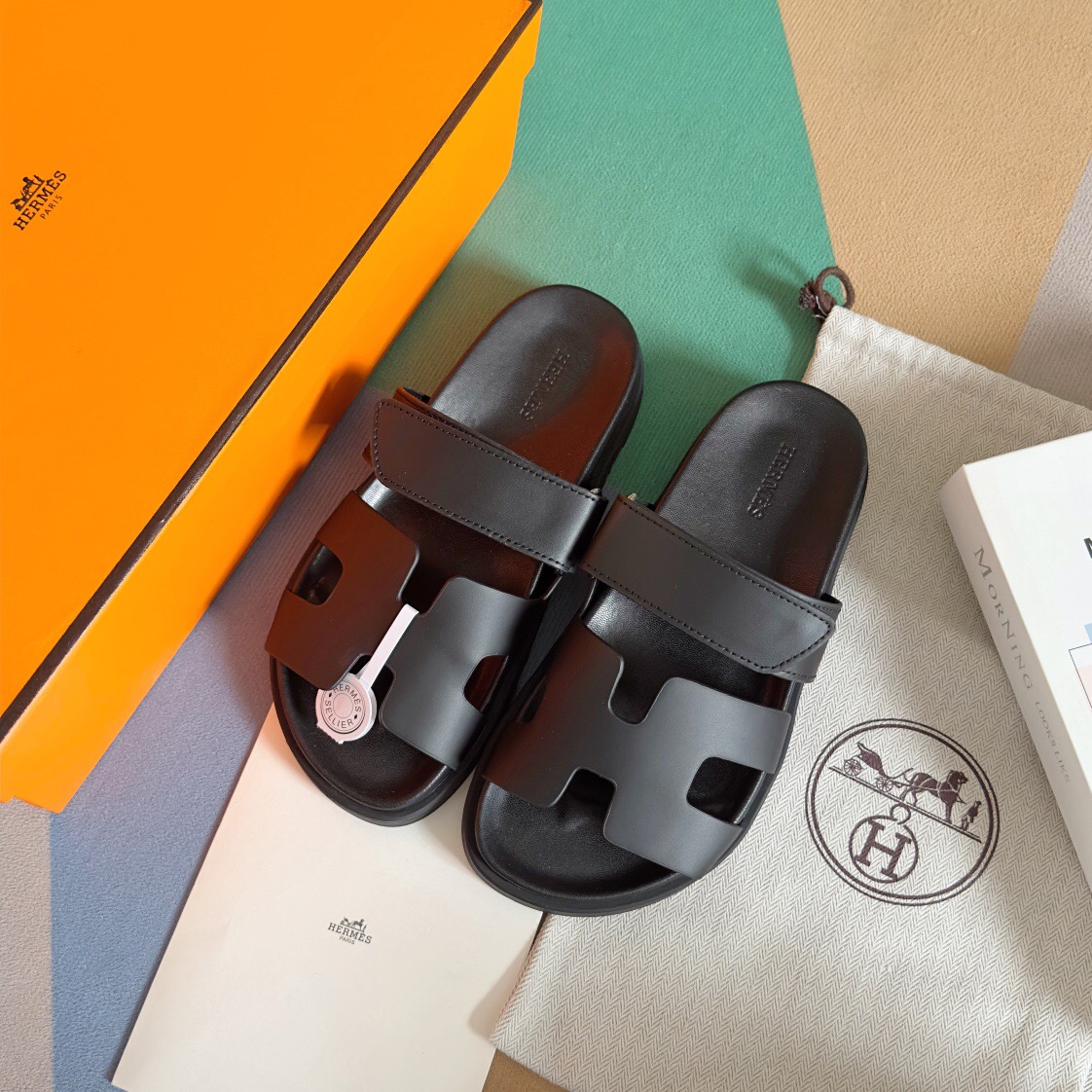 Hermes chypre Slippers Size 36-45