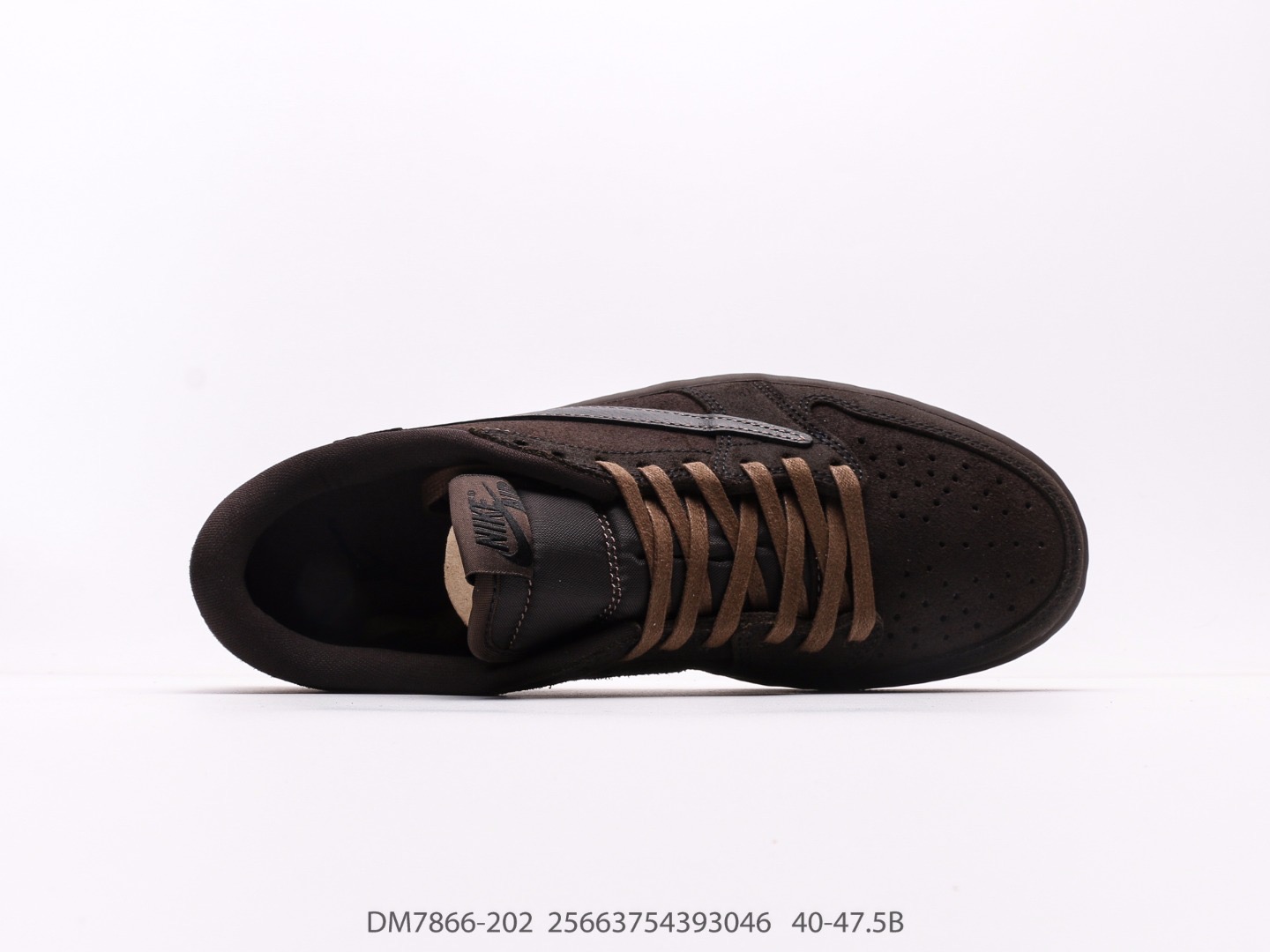 Nike Air Jordan 1 Veet Brown x Travis Scott Low OG Sneaker Size 36-46