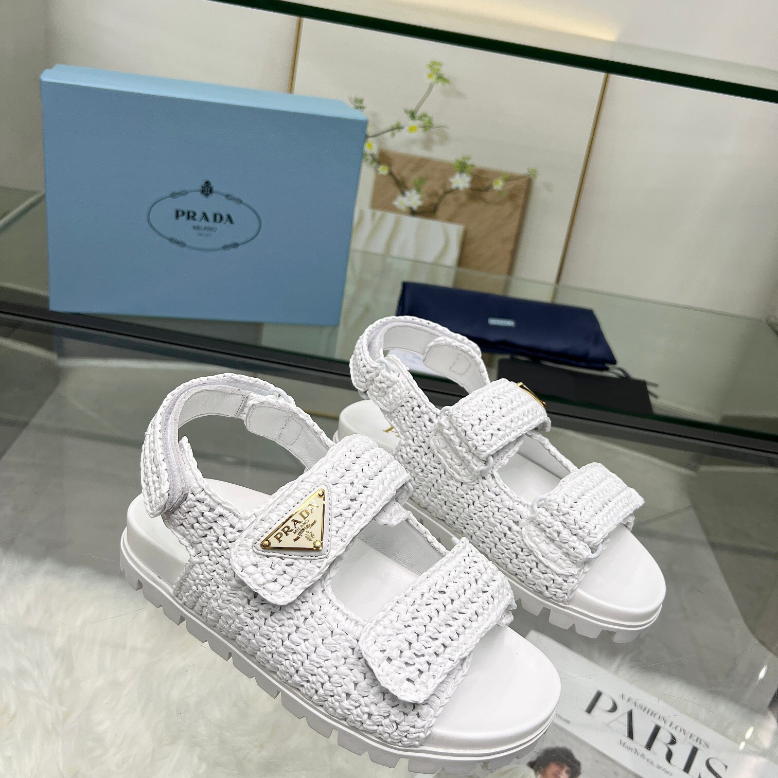 Prada 2024 New Monolith sandals Size 36-41