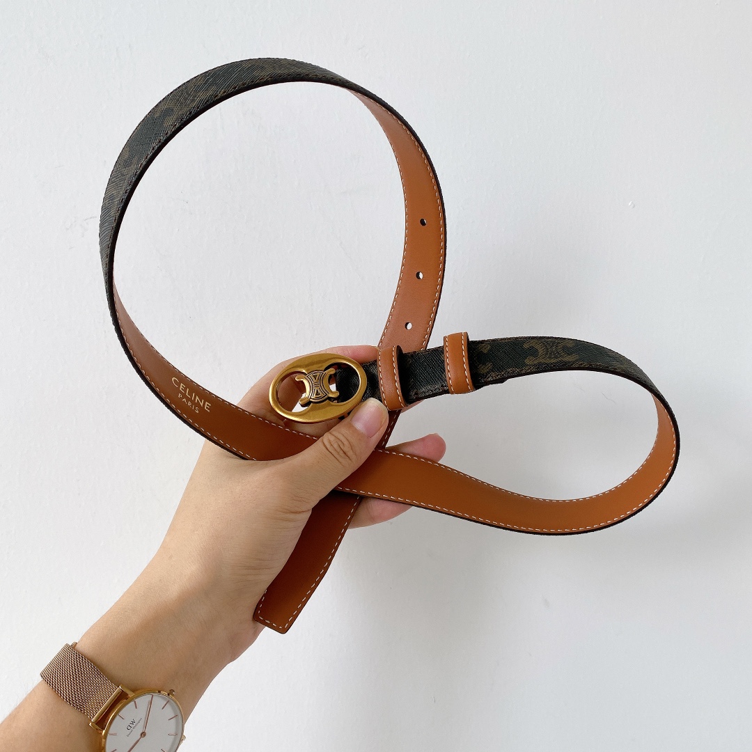 Celine Women Belt Width 2.5cm