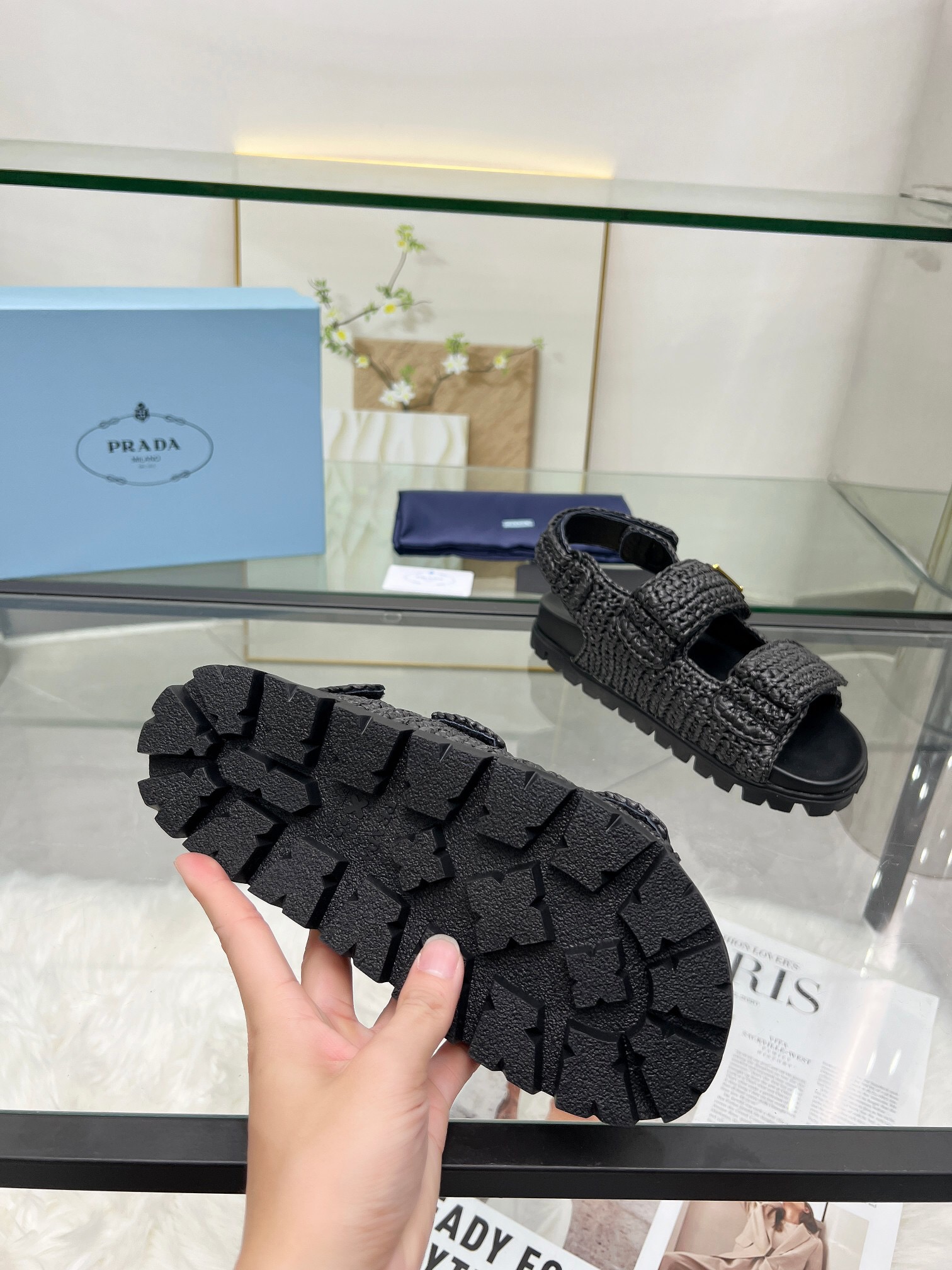 Prada 2024 New Monolith sandals Size 36-41