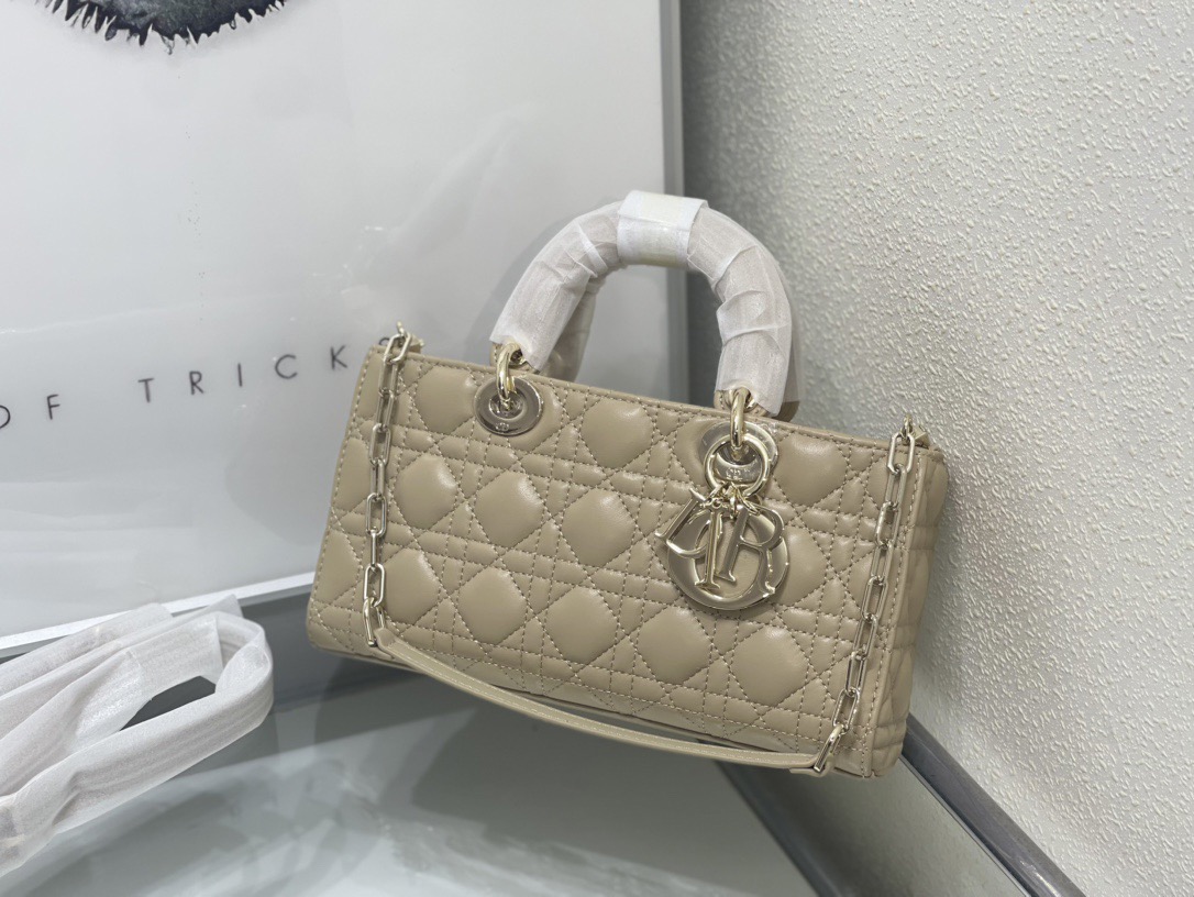 Dior Lady D-Joy Women Shoulder Bags 26*6*14cm