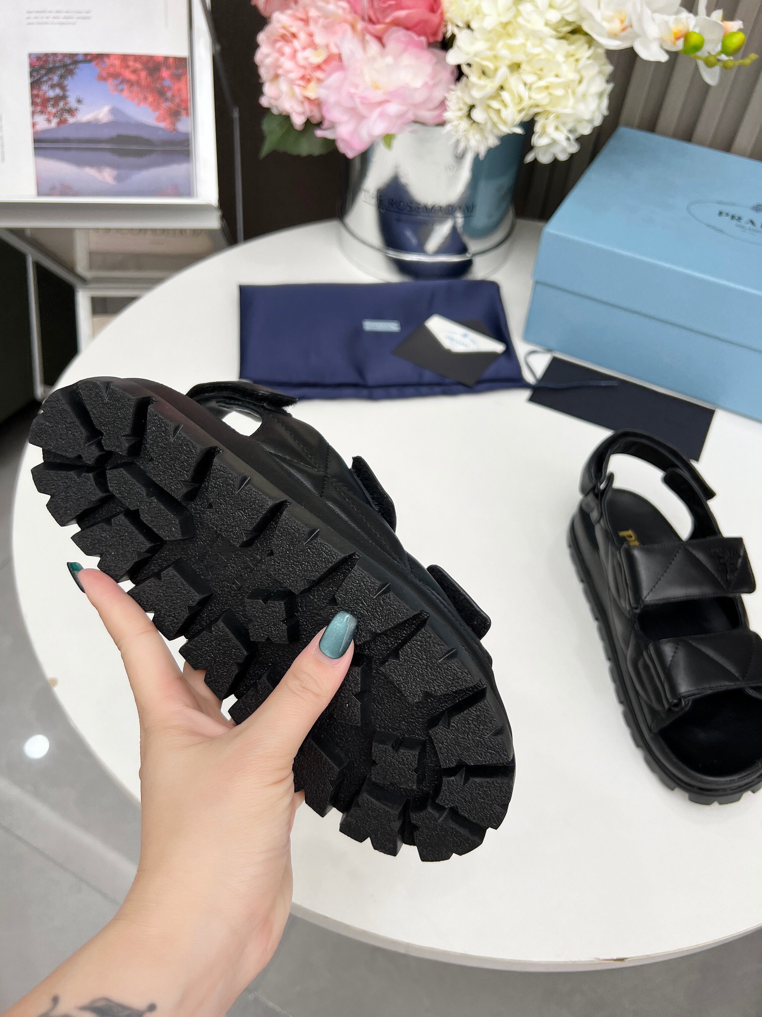 Prada 2024 New Monolith sandals Size 36-41