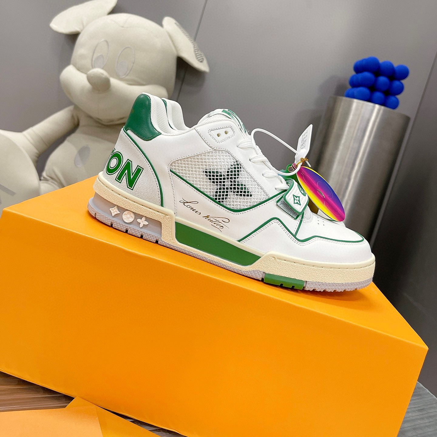 Louis Vuitton LV Trainer Velcro Strap Sneaker Size 36-46