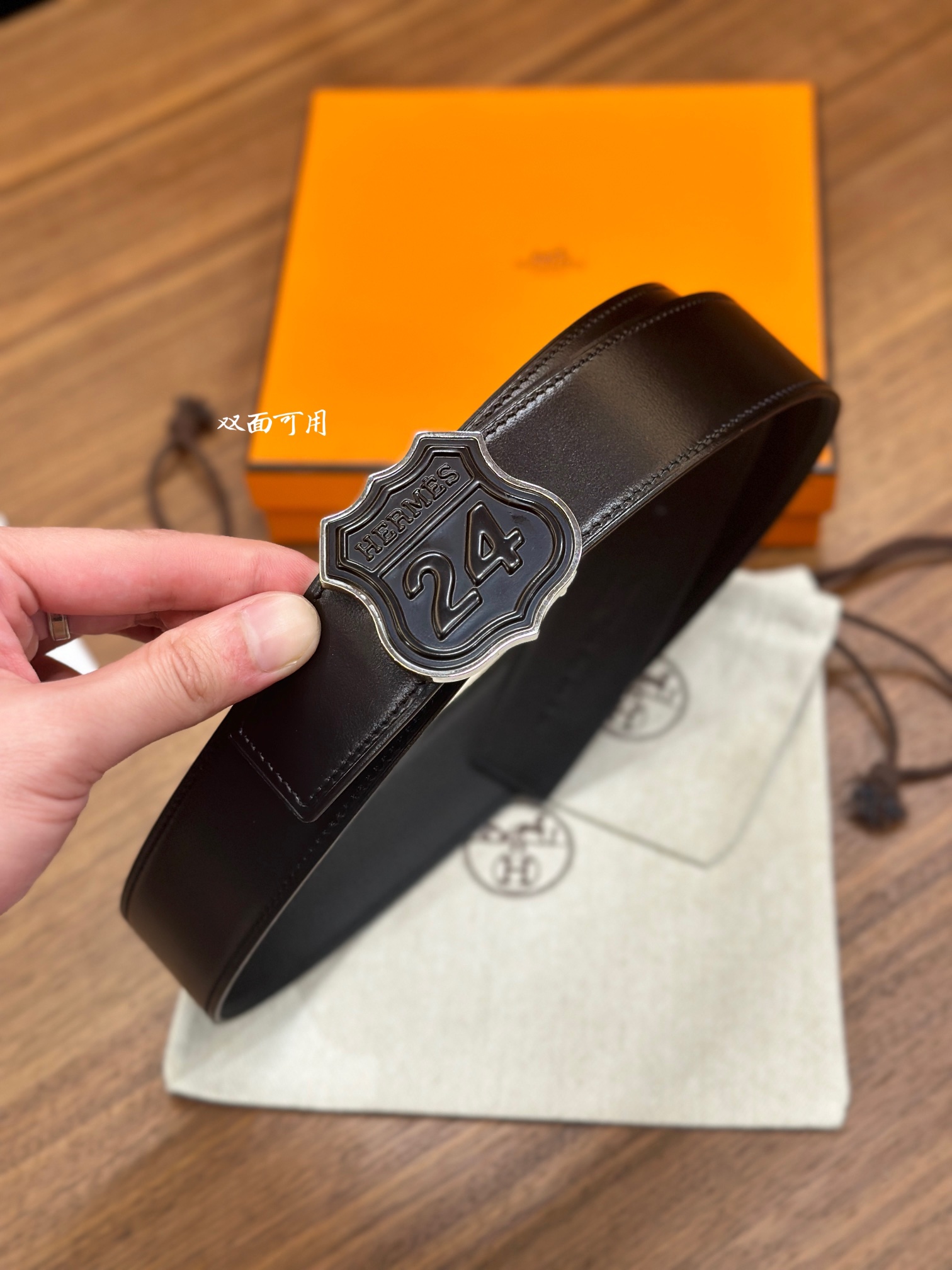 Hermes Men Belt Width 3.8cm