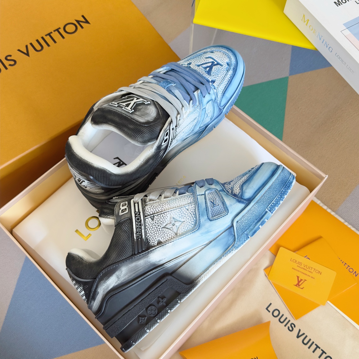 Louis Vuitton 2024ss Trainer Sneaker Size 36-46