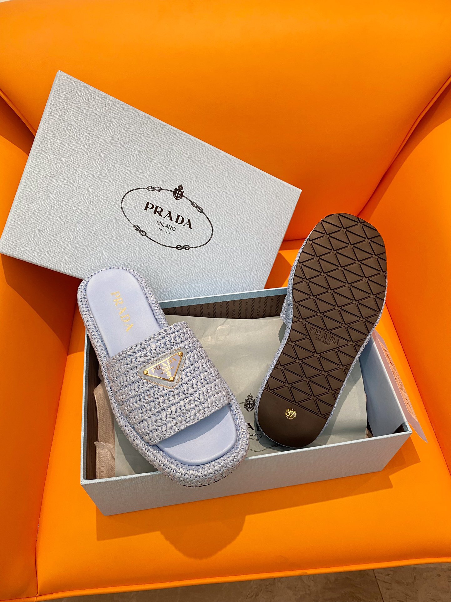 Prada 2024 New Monolith sandals Size 36-40