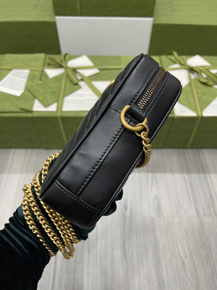 Gucci GG Marmont Bucket Bags For Women Size 10.5*17*5cm