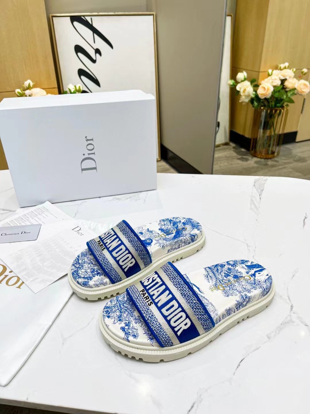 Dior Reverse Slippers Size 36-41