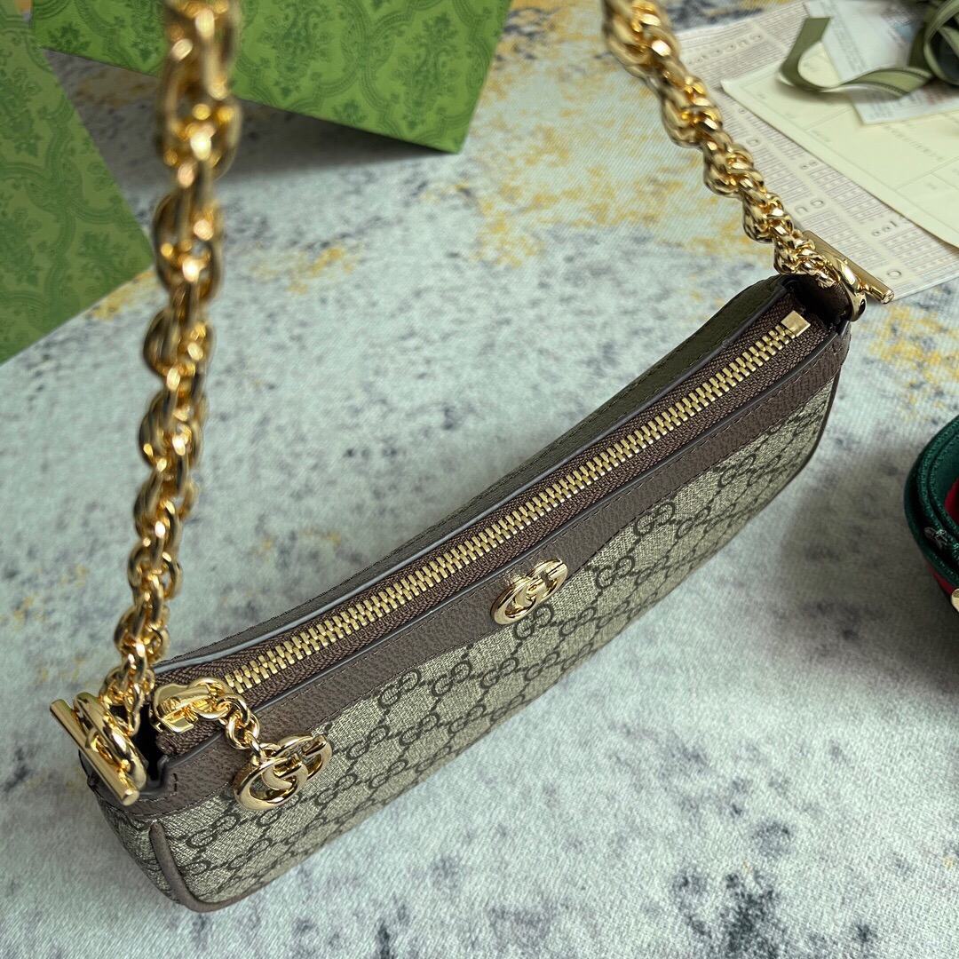 Gucci GG Ophidia GG Handbag for Women Size 25*15*6cm