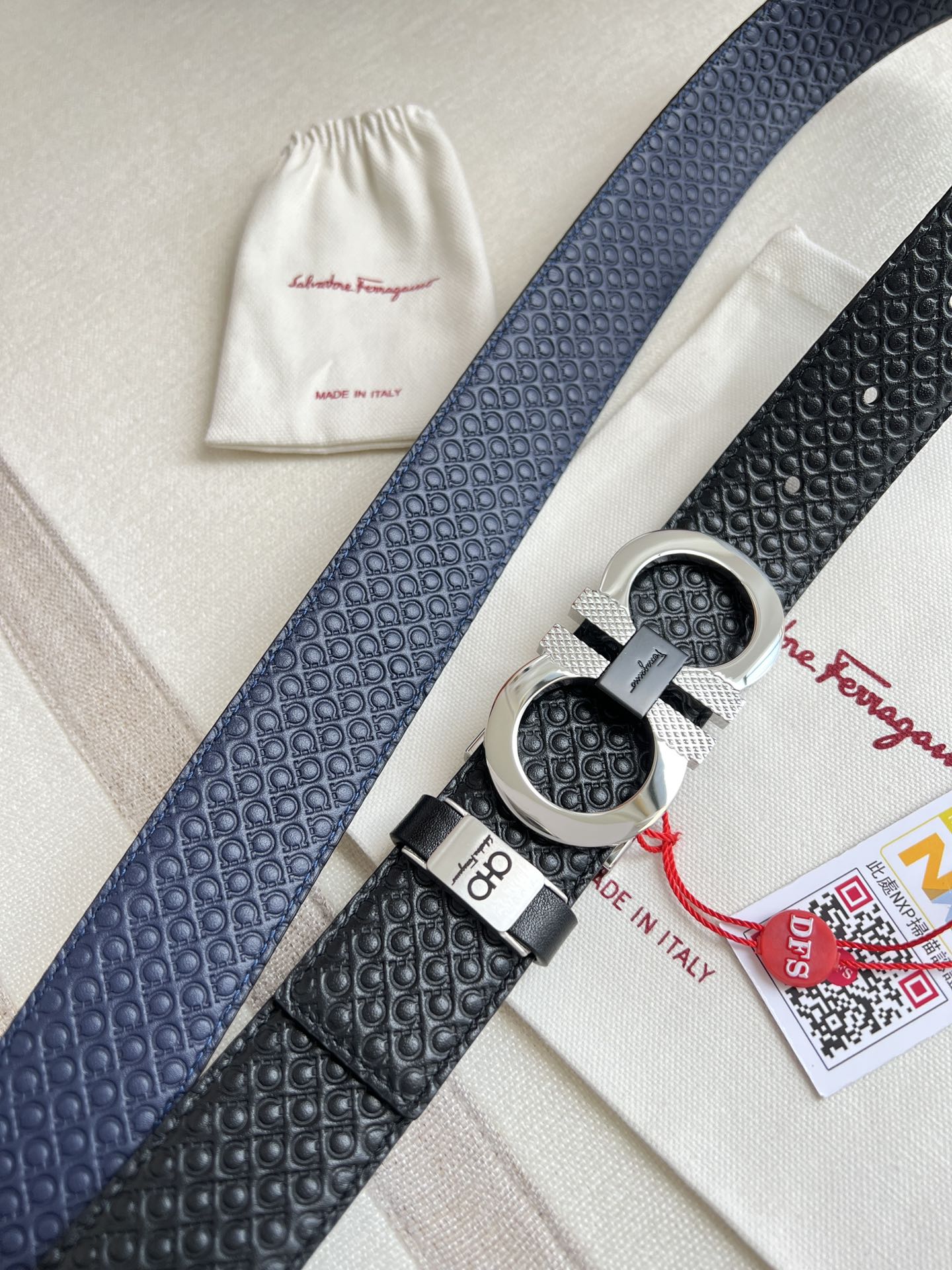 Ferragamo Men Belt Width 3.5cm