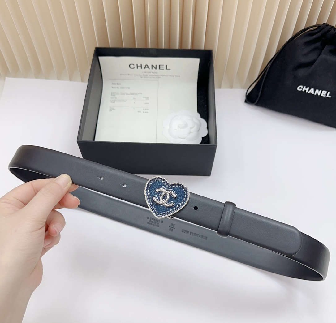 Chanel Women Belt Width 3cm