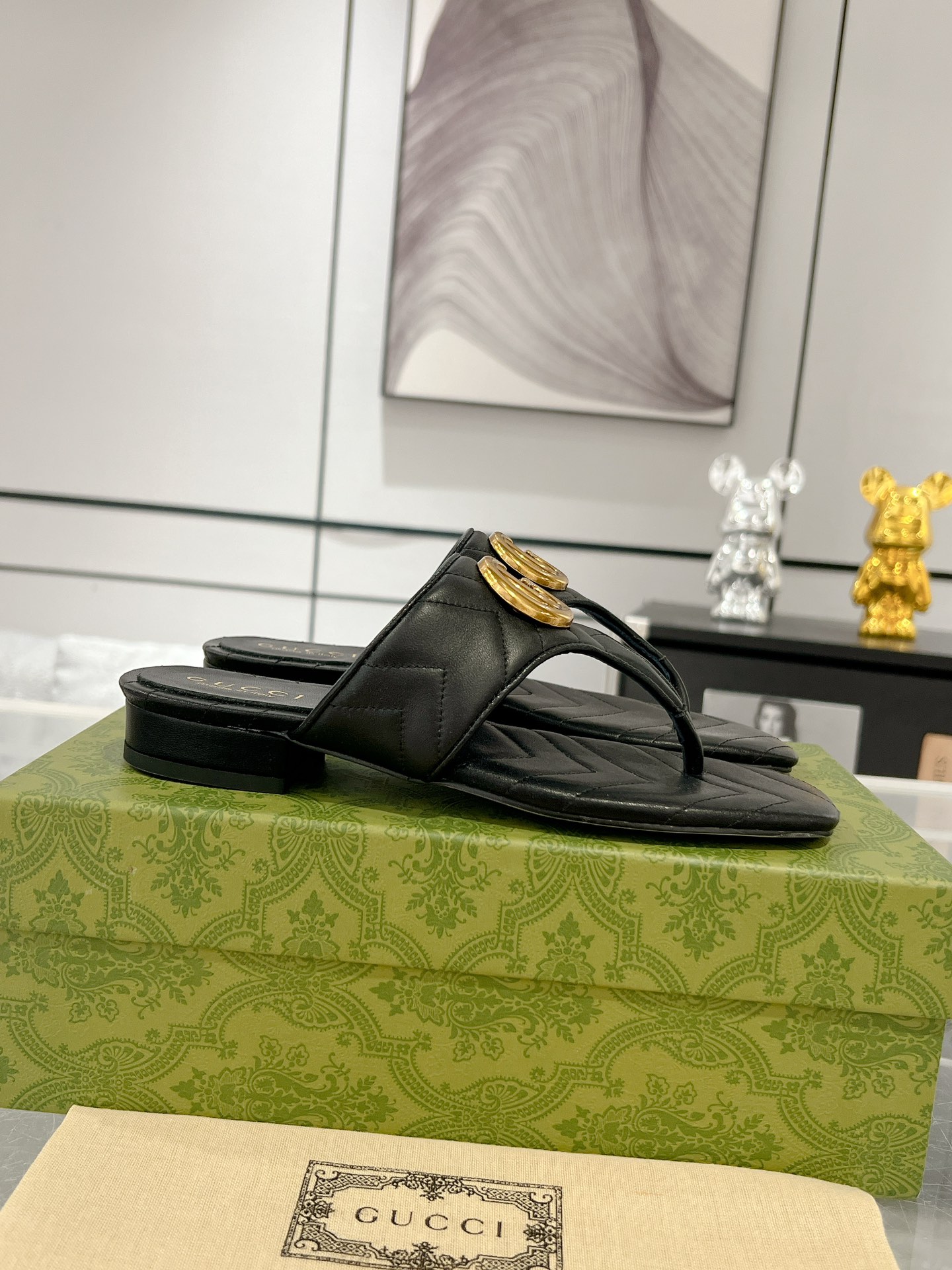 Gucci GG Marmont Slippers Size 36-41