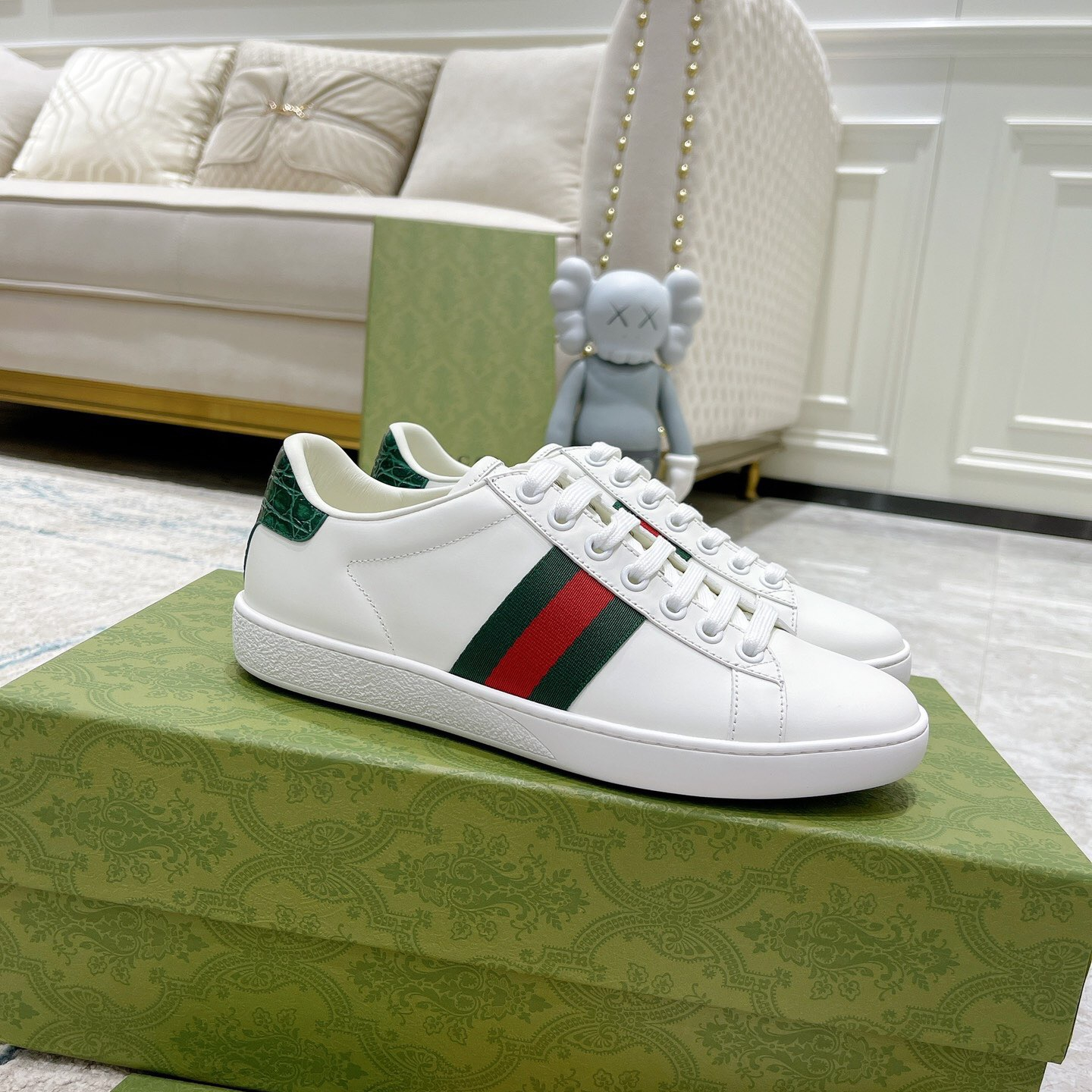 Gucci Ace Sneaker Size 35-46 6-Color