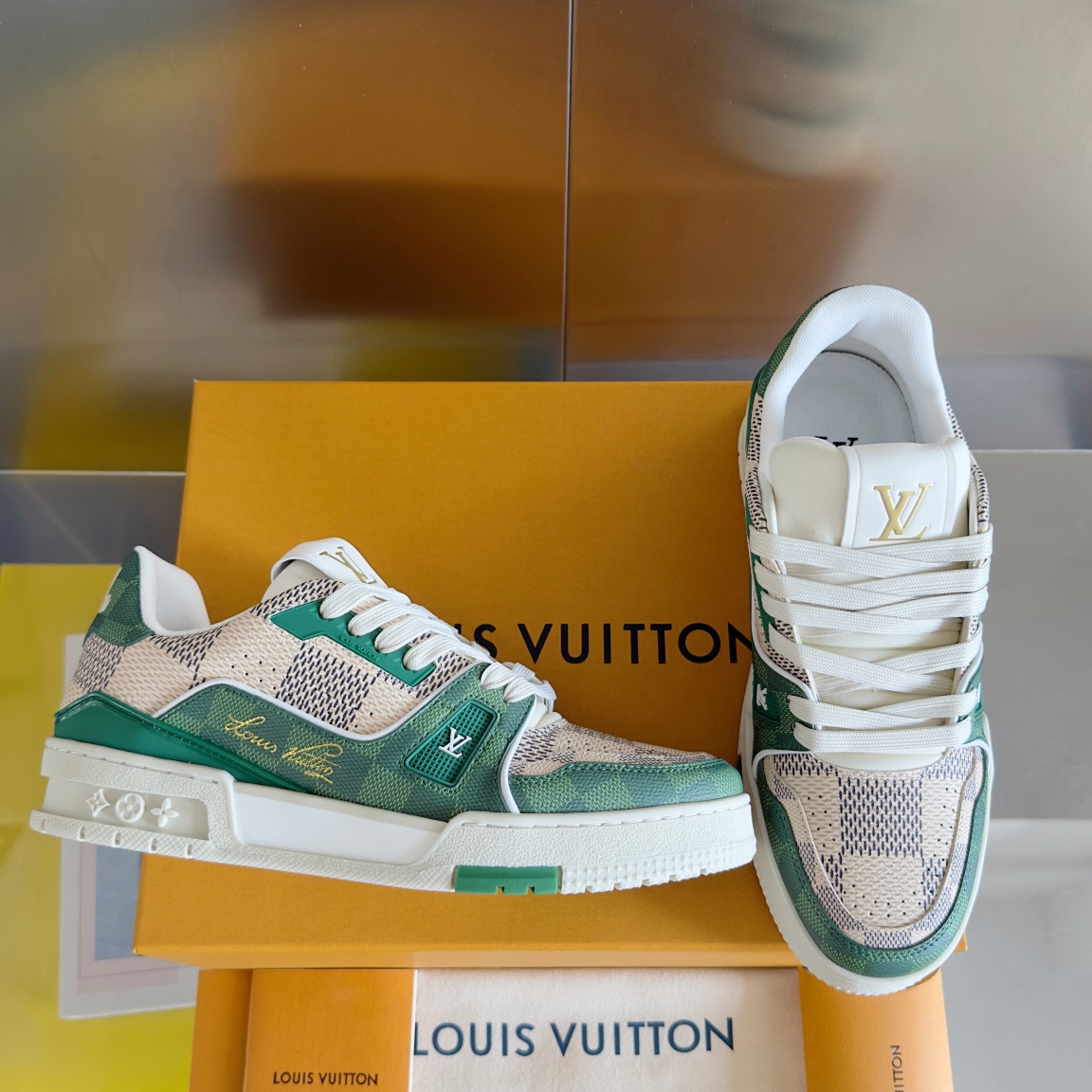 Louis Vuitton 2024New LV Trainer Sneaker Size 36-46