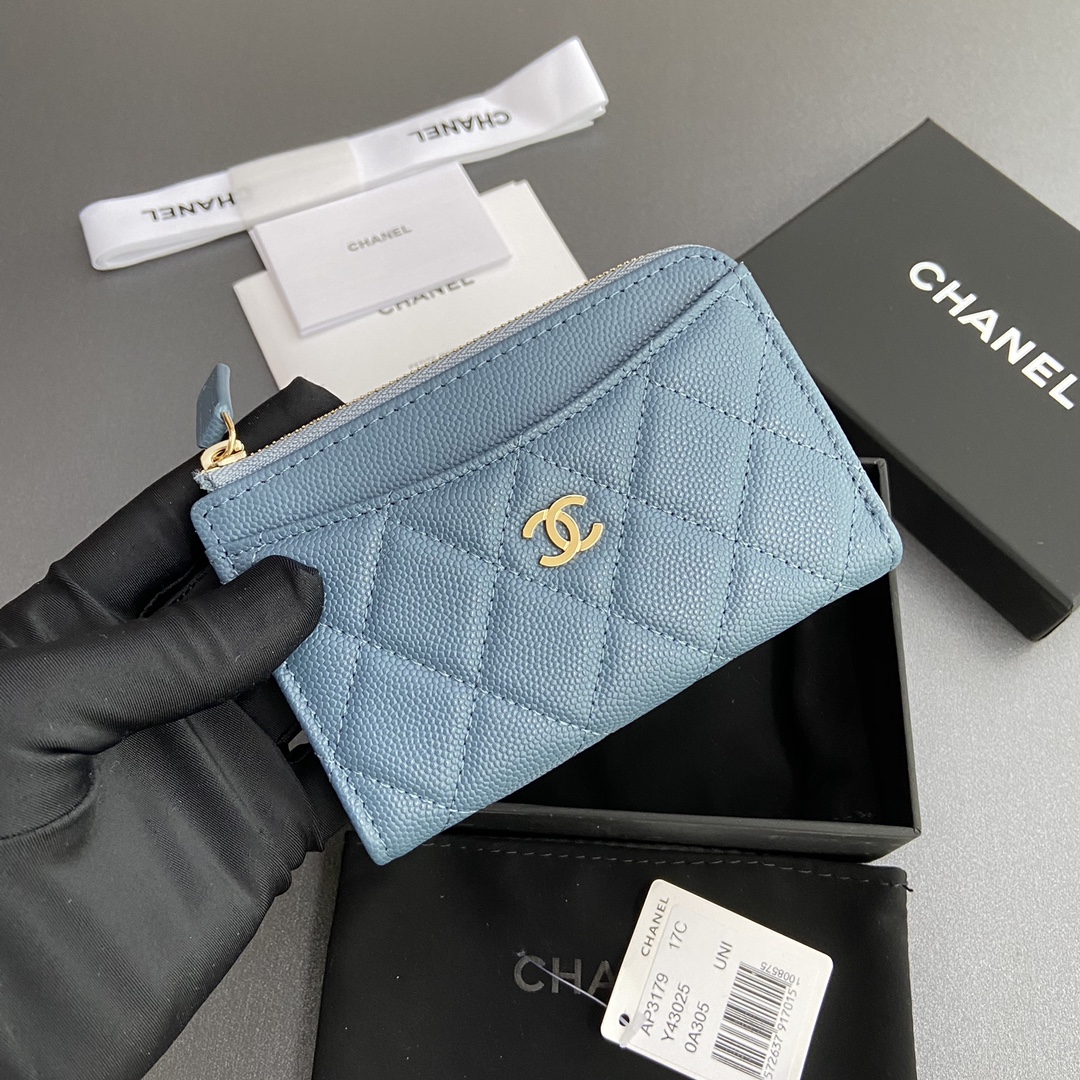 Chanel Card Holder Size 13*9*2cm