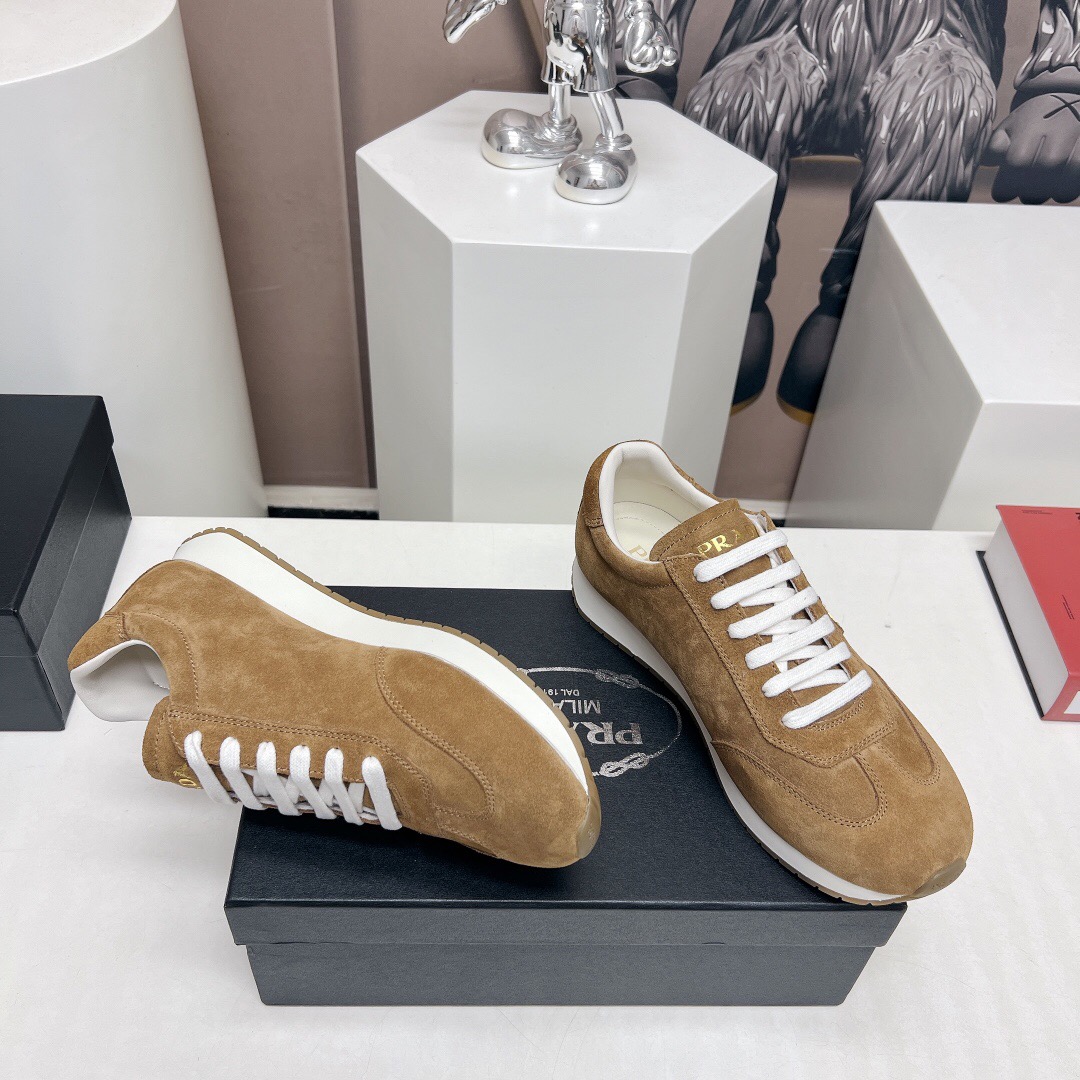 Prada Rank Suede Sports Shoes Size 39-45