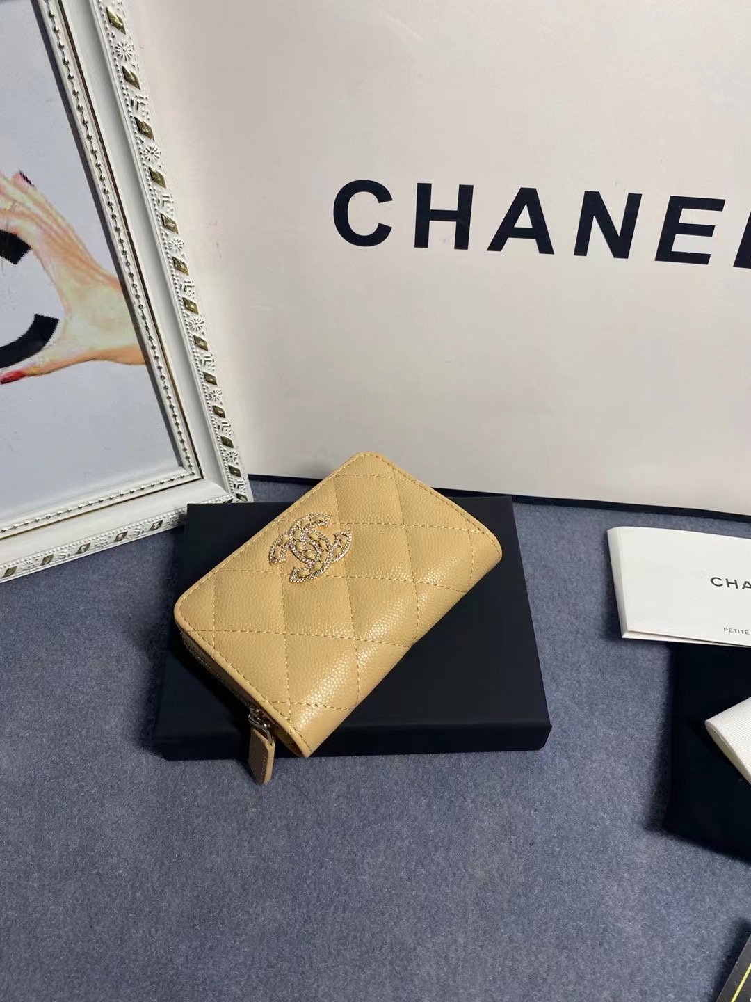 Chanel Card Holder Size 11*7*2cm