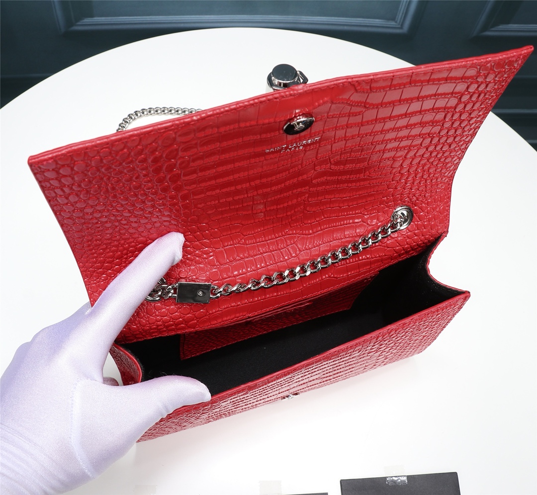 YSL Women Shoulder Bags Size 24*5.5*14.5cm