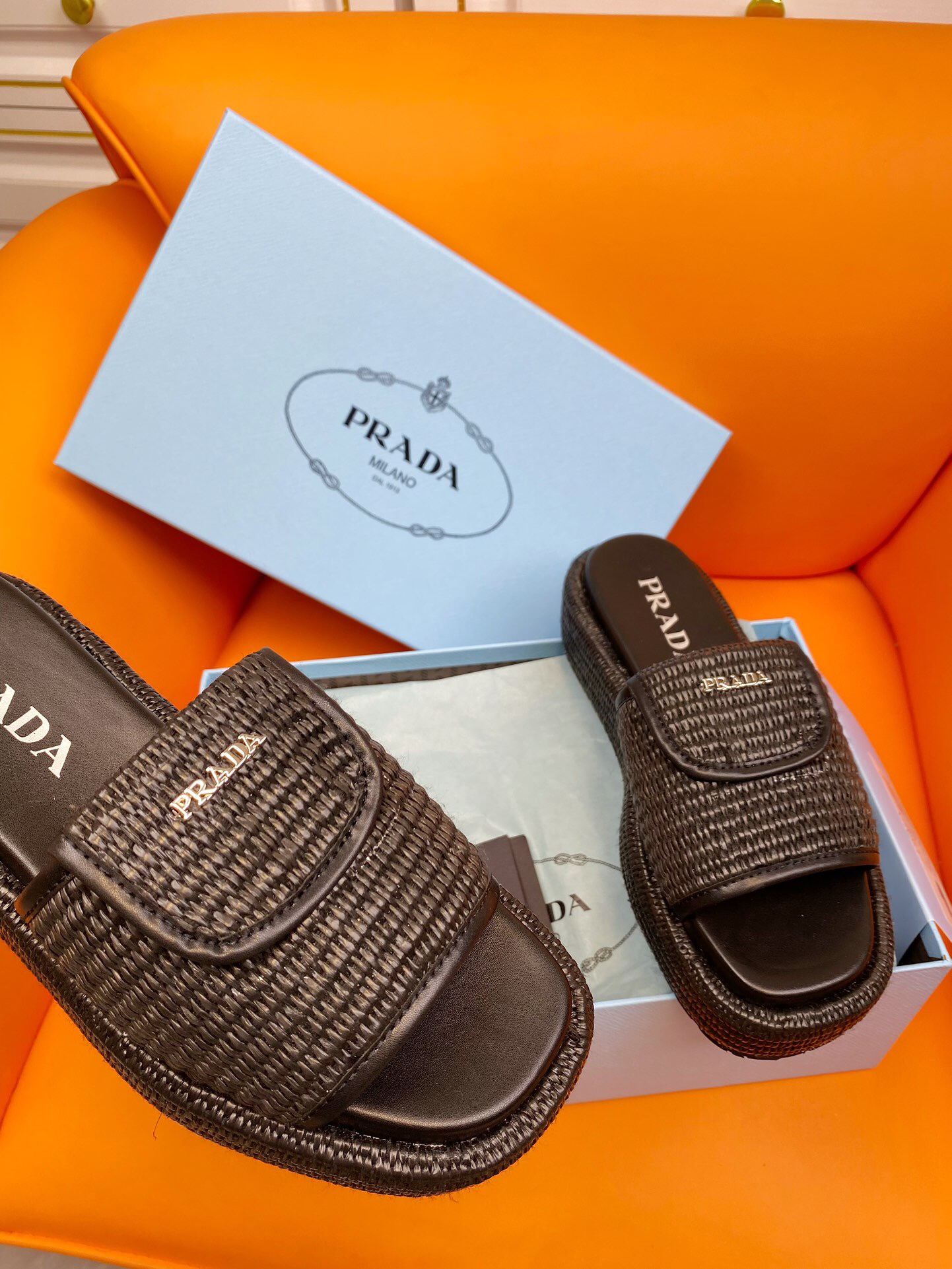Prada 2024 New Monolith sandals Size 36-40