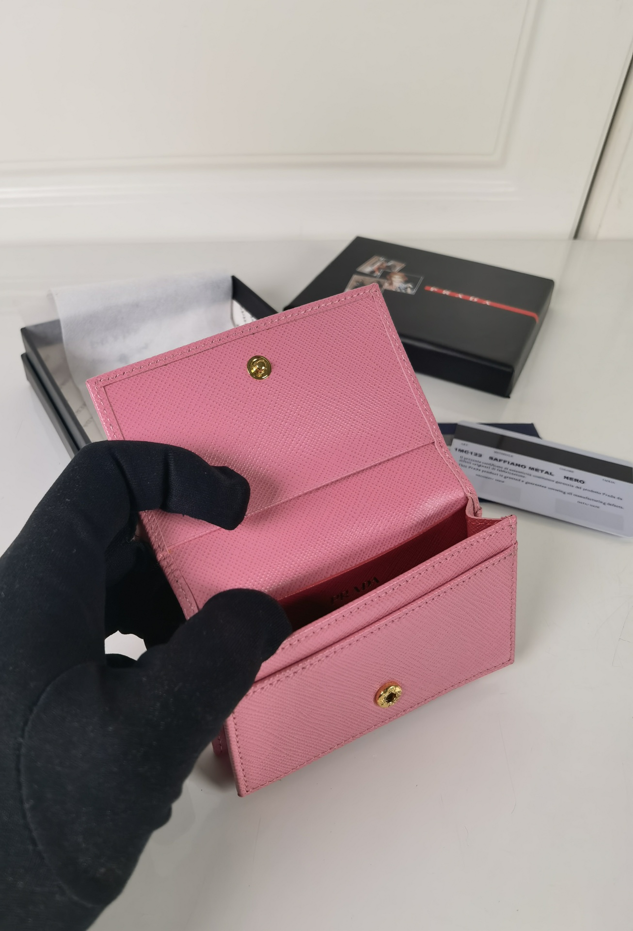 Prada Card Holder Size 11*7*2cm