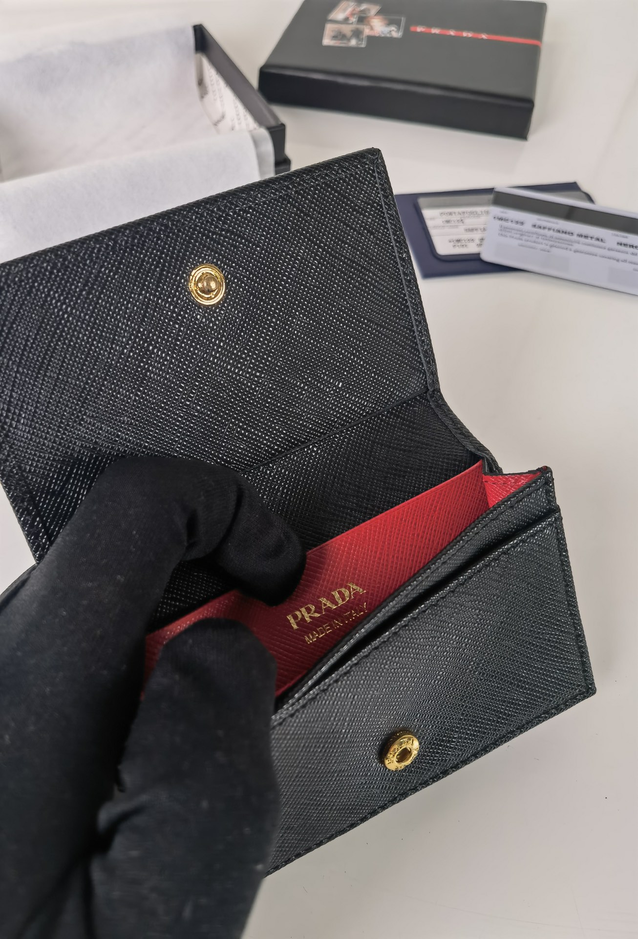 Prada Card Holder Size 11*7*2cm