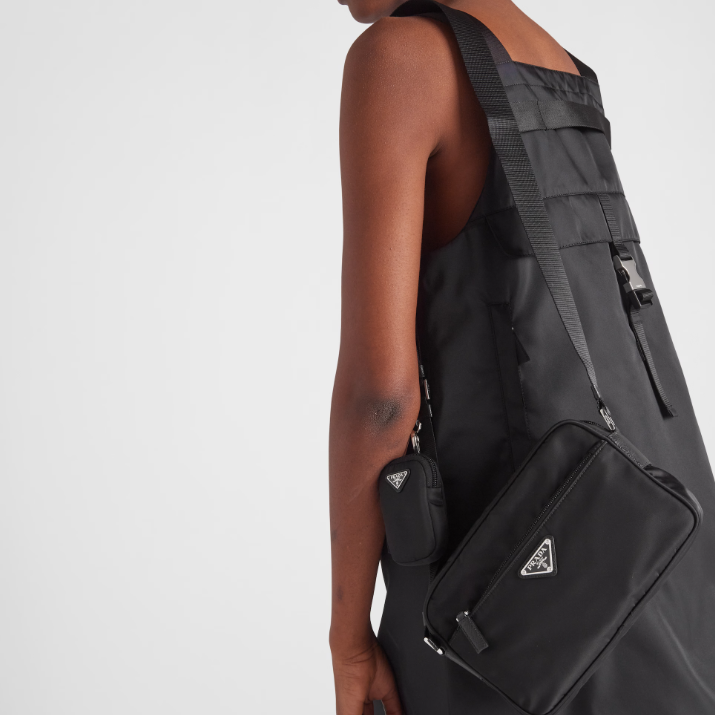 Prada 1BC167 Re-Nylon Shoulder Bags Size 23*15*7cm 3-Color