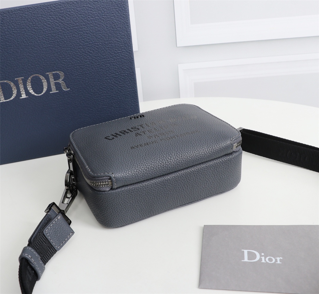 Dior Mens Shoulder Bags 17*12.5*5cm