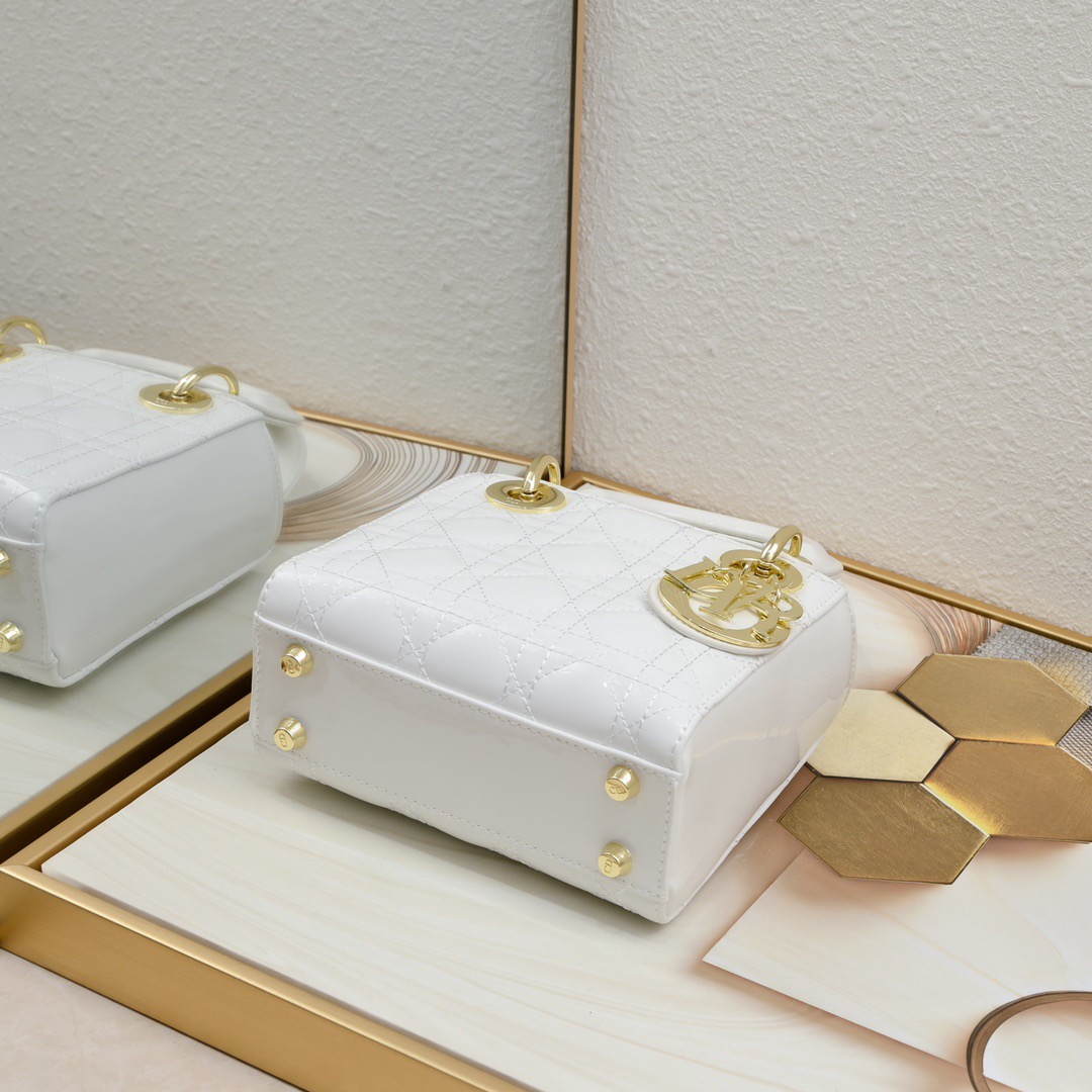 Dior Mini Lady Classic Women Shoulder Bags 17cm