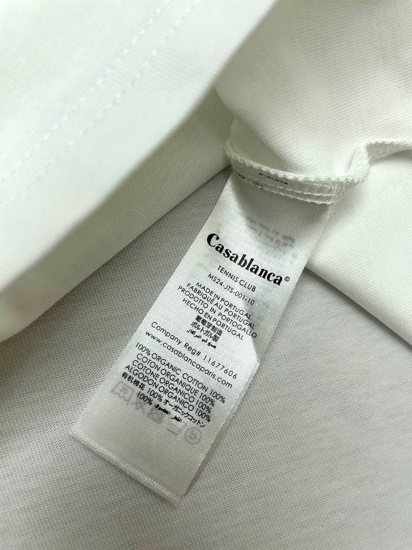 Casablanca T Shirt Size S-XL