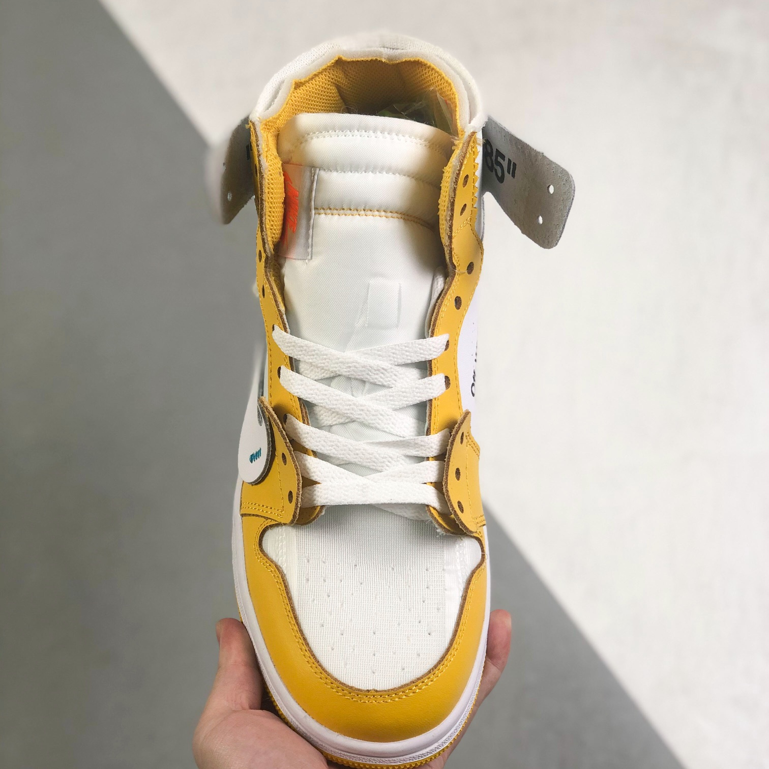 Nike Air Jordan 1 x OFF White High Top Sneakers Shoes Gr. 36-46