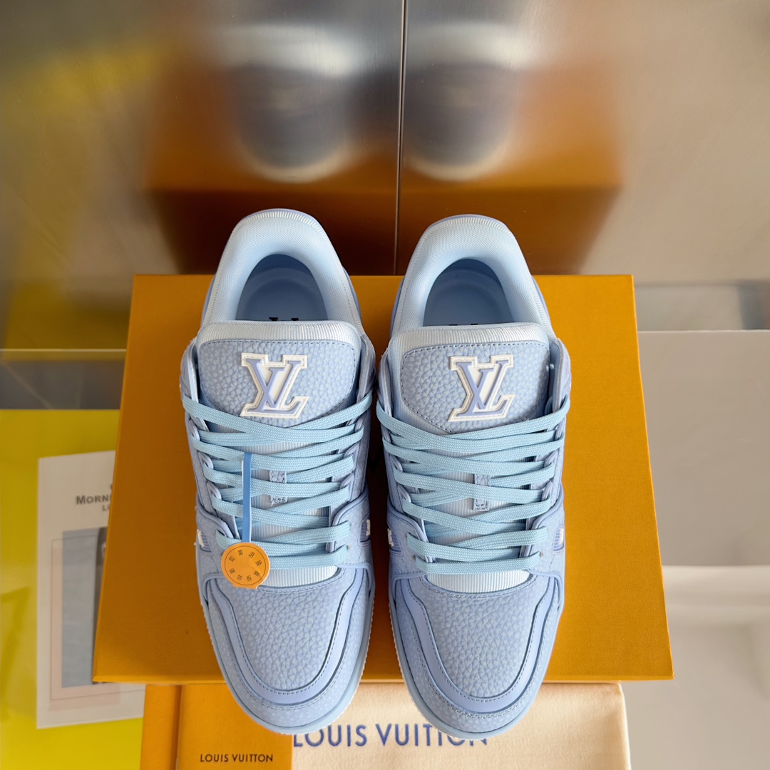 Louis Vuitton 2024New LV Trainer Sneaker Size 36-46