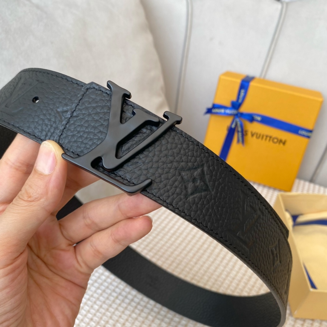 Louis Vuitton Men Belt Width 4cm