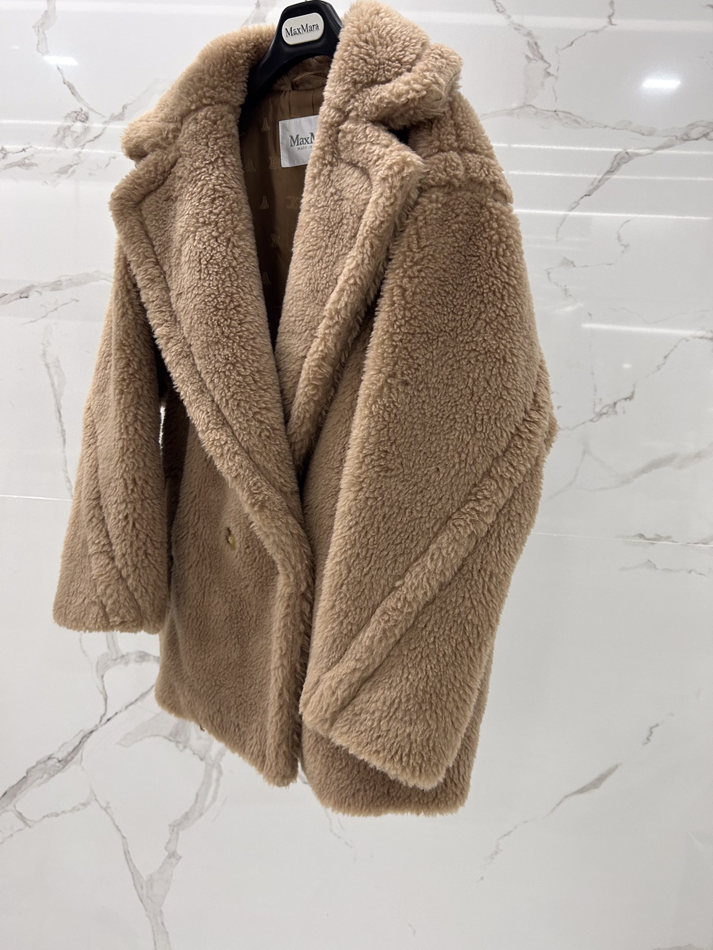 Max Mara Teddy fur Short coat Size XS-M