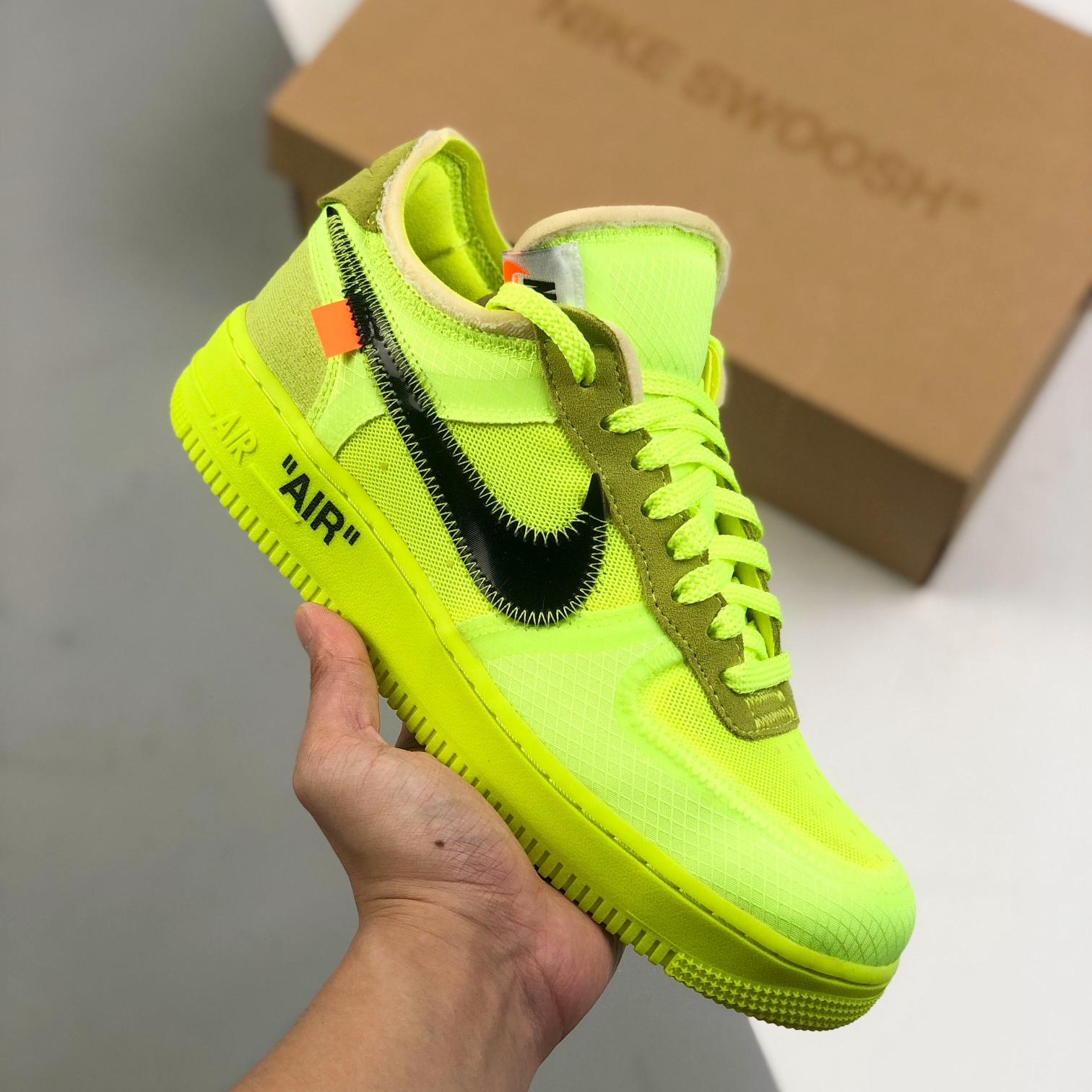 Nike Air Force 1 x OFF White Sneakers Shoes Gr. 36-45