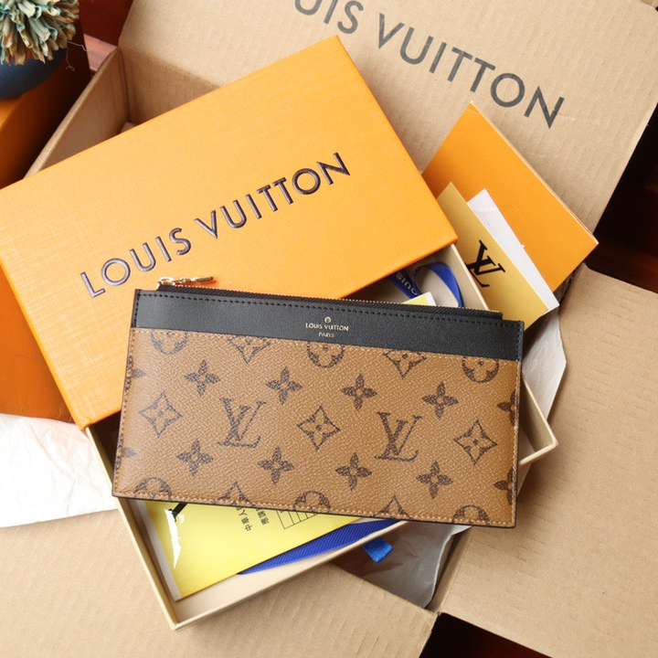 Louis Vuitton Slim Purse Size 20*11*0.5cm M80348 M80390 N60536