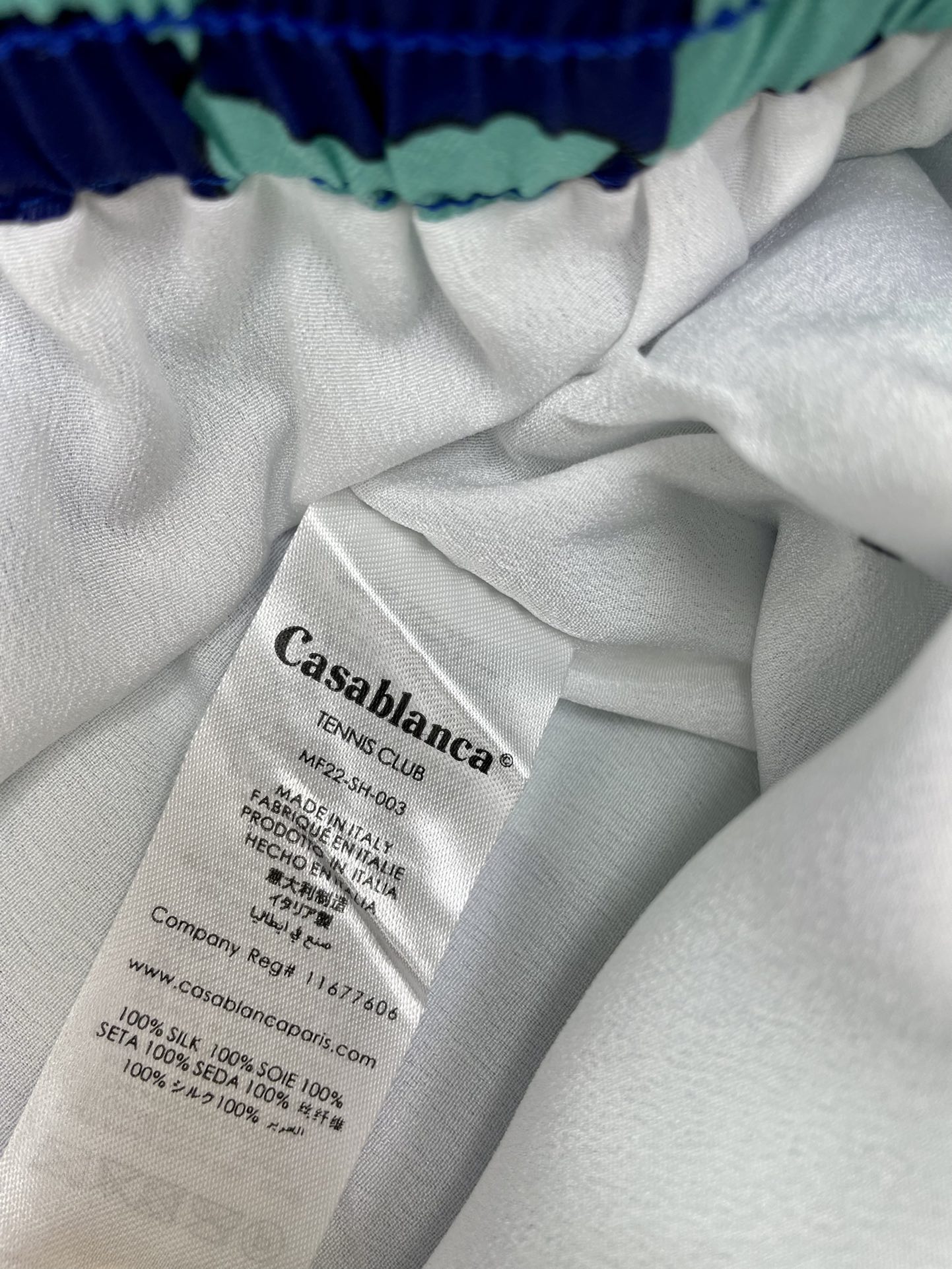 Casablanca Shorts Size S-XL