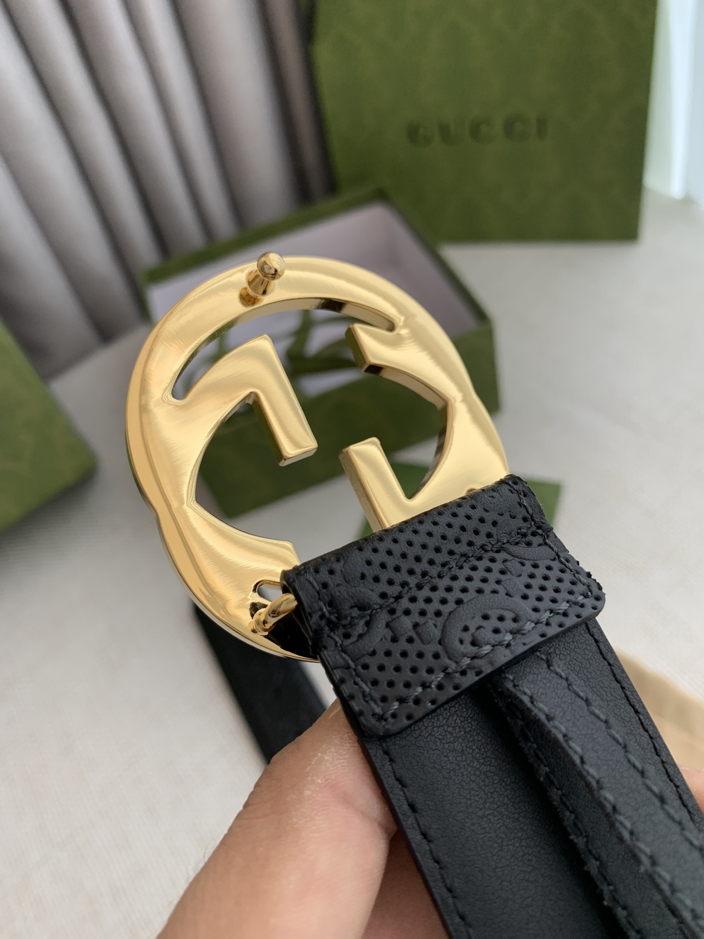 Gucci Men Belt Width 3.8cm