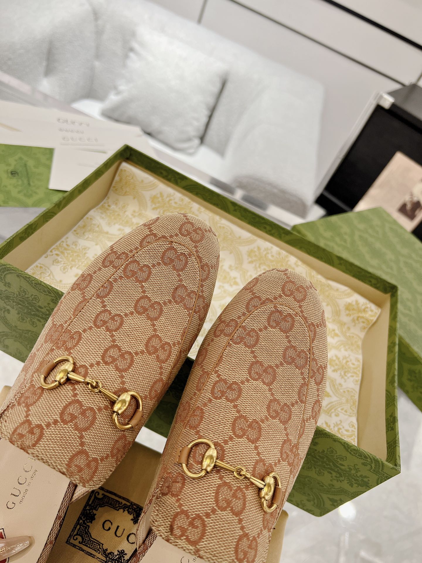 Gucci Princetown GG Slippers Size 35-41